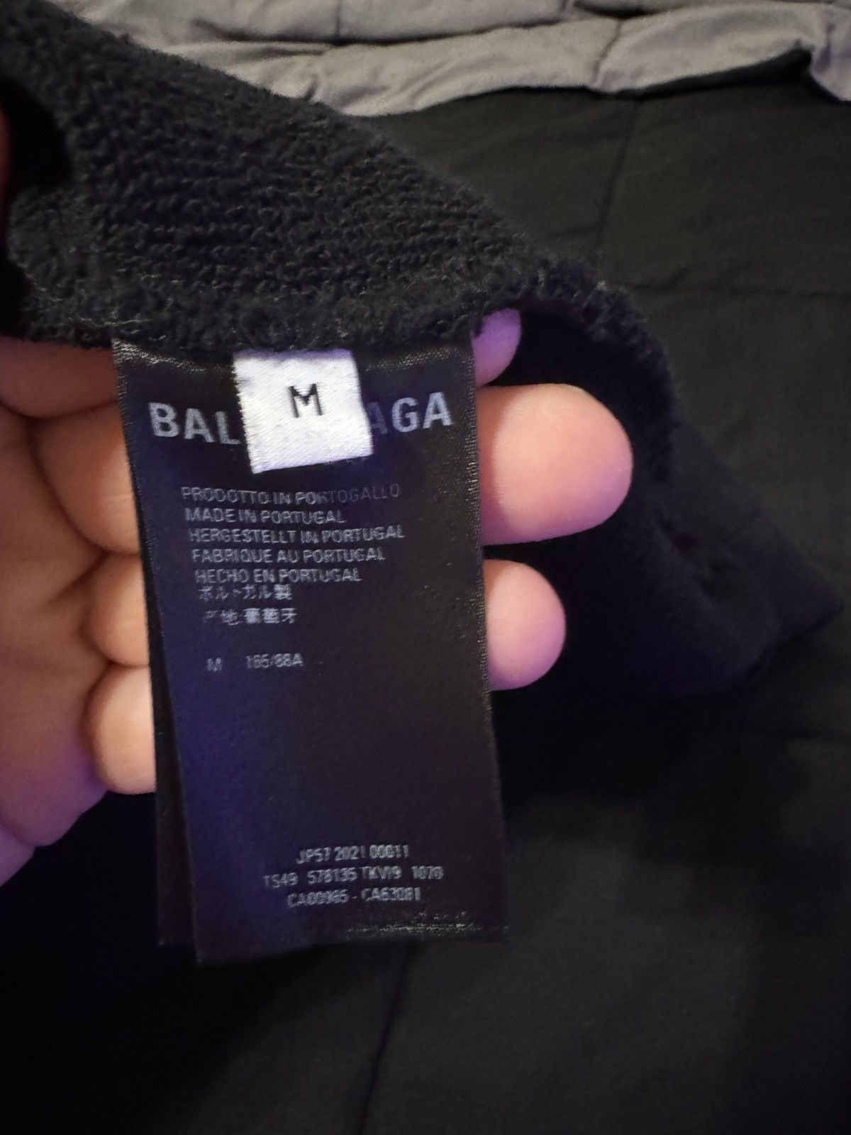 Balenciaga Balenciaga Political Campaign Hoodie 'Black' Size US M / EU 48-50 / 2 - 2 Thumbnail