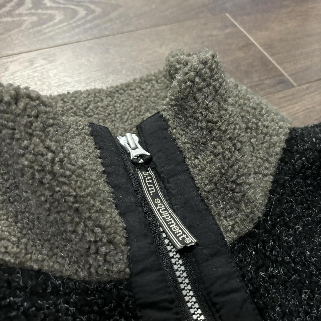 Designer Vintage Bum Equipment Pull Over Fleece Anorack Sweatshirt S Size US S / EU 44-46 / 1 - 6 Thumbnail