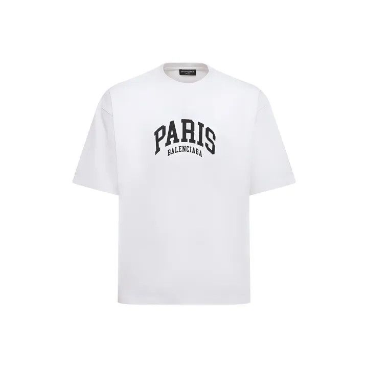 Balenciaga Balenciaga Paris Logo Short Sleeve T-Shirt Size US XXS / EU 40 - 1 Thumbnail