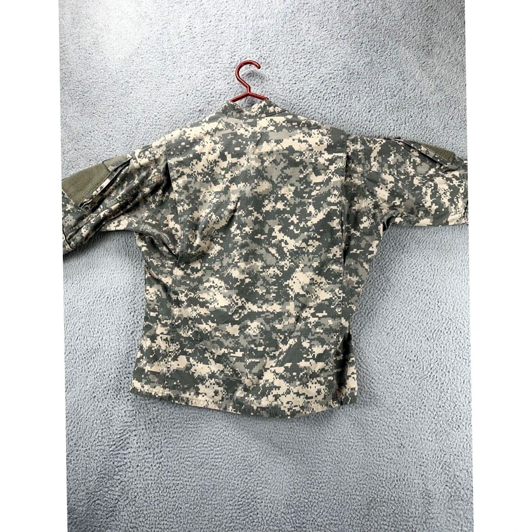 Vintage ACU Army Combat Uniform Jacket Mens Medium Green Digital Camo SPM100-05-D-0418 Size US M / EU 48-50 / 2 - 3 Thumbnail