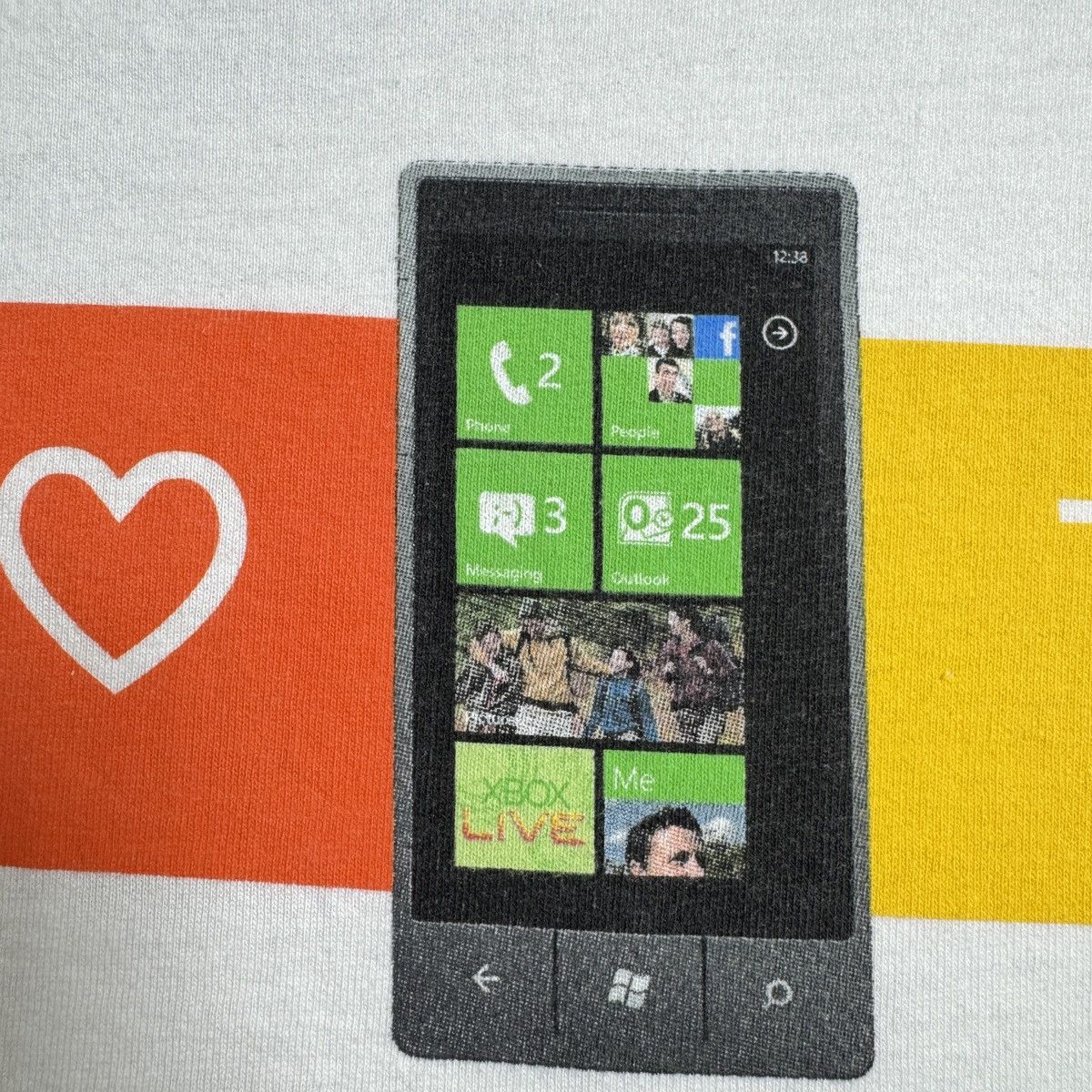 Microsoft Vintage Microsoft Window Phone Promo tee Xbox live Y2K Size US L / EU 52-54 / 3 - 2 Thumbnail