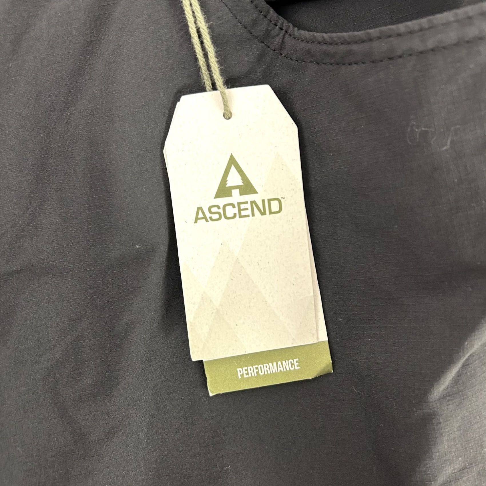 ASCENO Ascend Womens Explorer Cargo Pants Black 16 Lightweight Stretch Outdoor Hiking Casual Travel Regular Straight Pockets Front Zip Button Convertible Leg Size 38" / US 16 / IT 52 - 7 Thumbnail