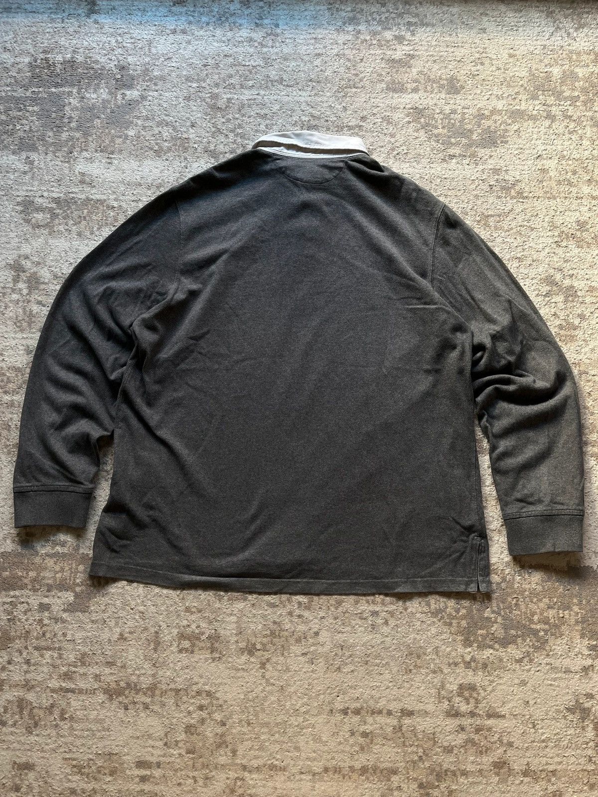 Ralph Lauren Polo Ralph Lauren Sz XL Rugby Shirt Grey 2000s Small Pony Size US XL / EU 56 / 4 - 8 Thumbnail