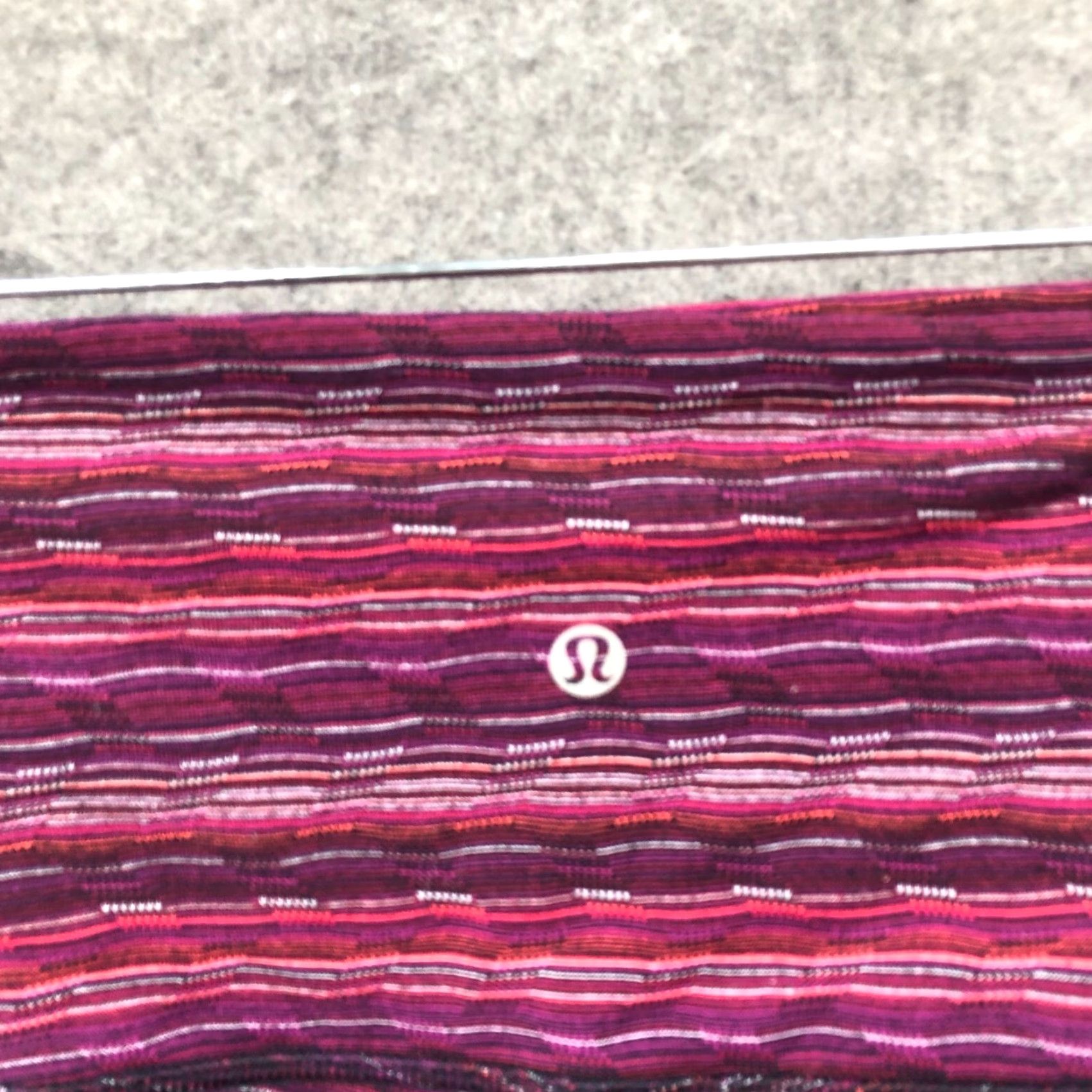 Lululemon Lululemon Wunder Under III Leggings Womens 6 Space Dye Twist Regal Plum Cropped Size 28" / US 6 / IT 42 - 6 Thumbnail