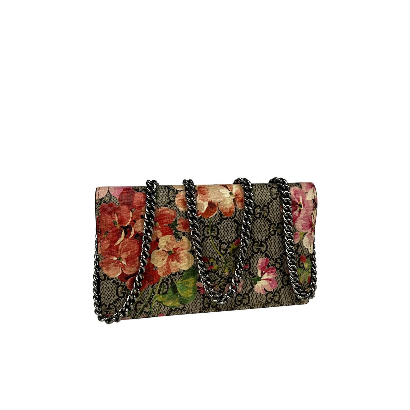 Gucci Gucci Multicolor GG Blooms Supreme Canvas WOC Size ONE SIZE - 1 Thumbnail