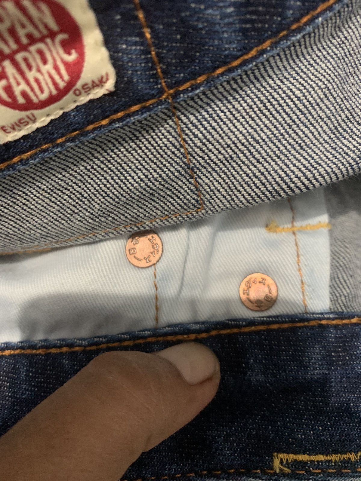 Evisu Evisu Selvedge Denim Shortpants Size US 34 / EU 50 - 10 Thumbnail