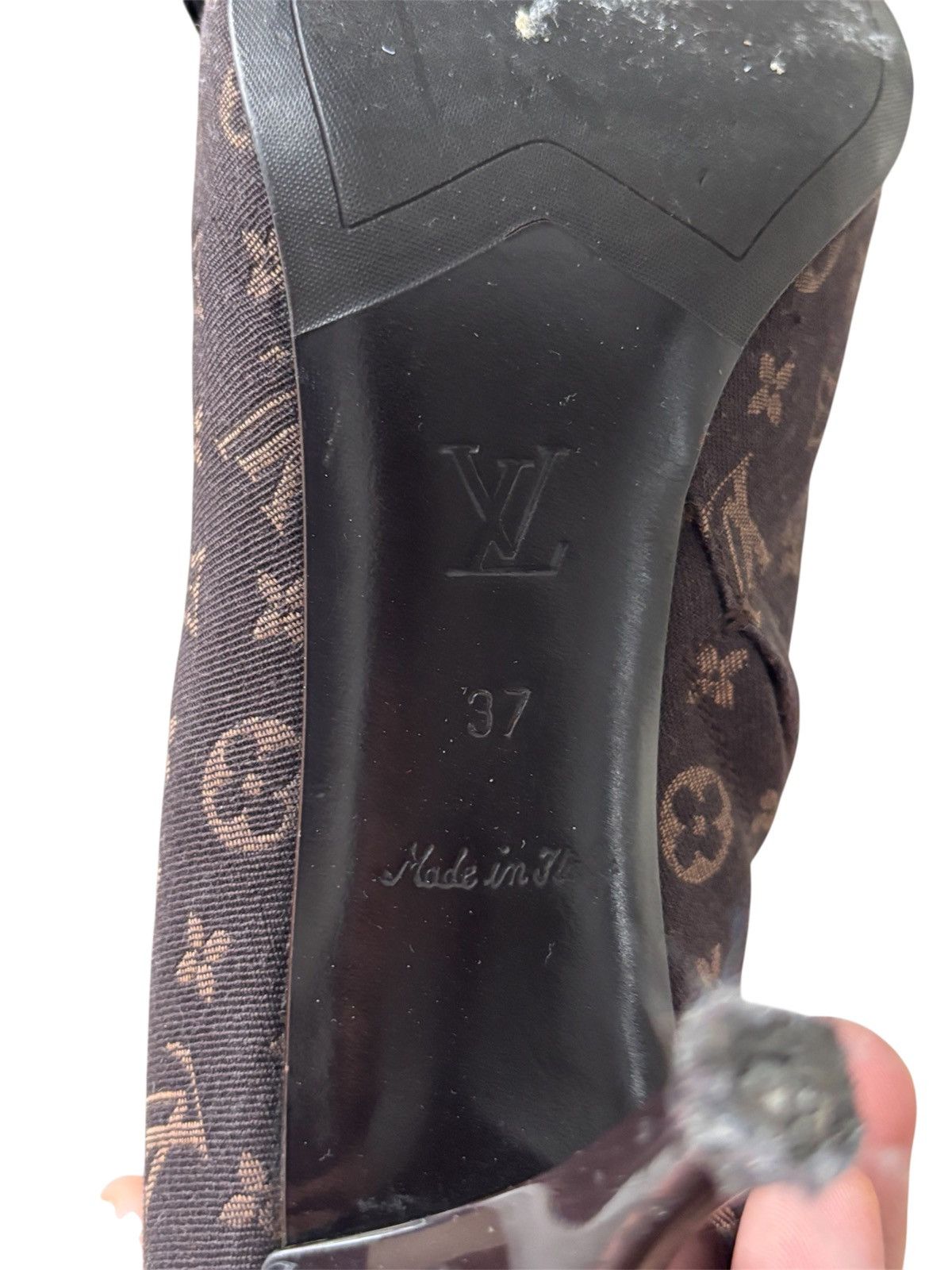 Louis Vuitton Louis Vuitton Monogram Heels Boots Size US 7 / IT 37 - 7 Thumbnail