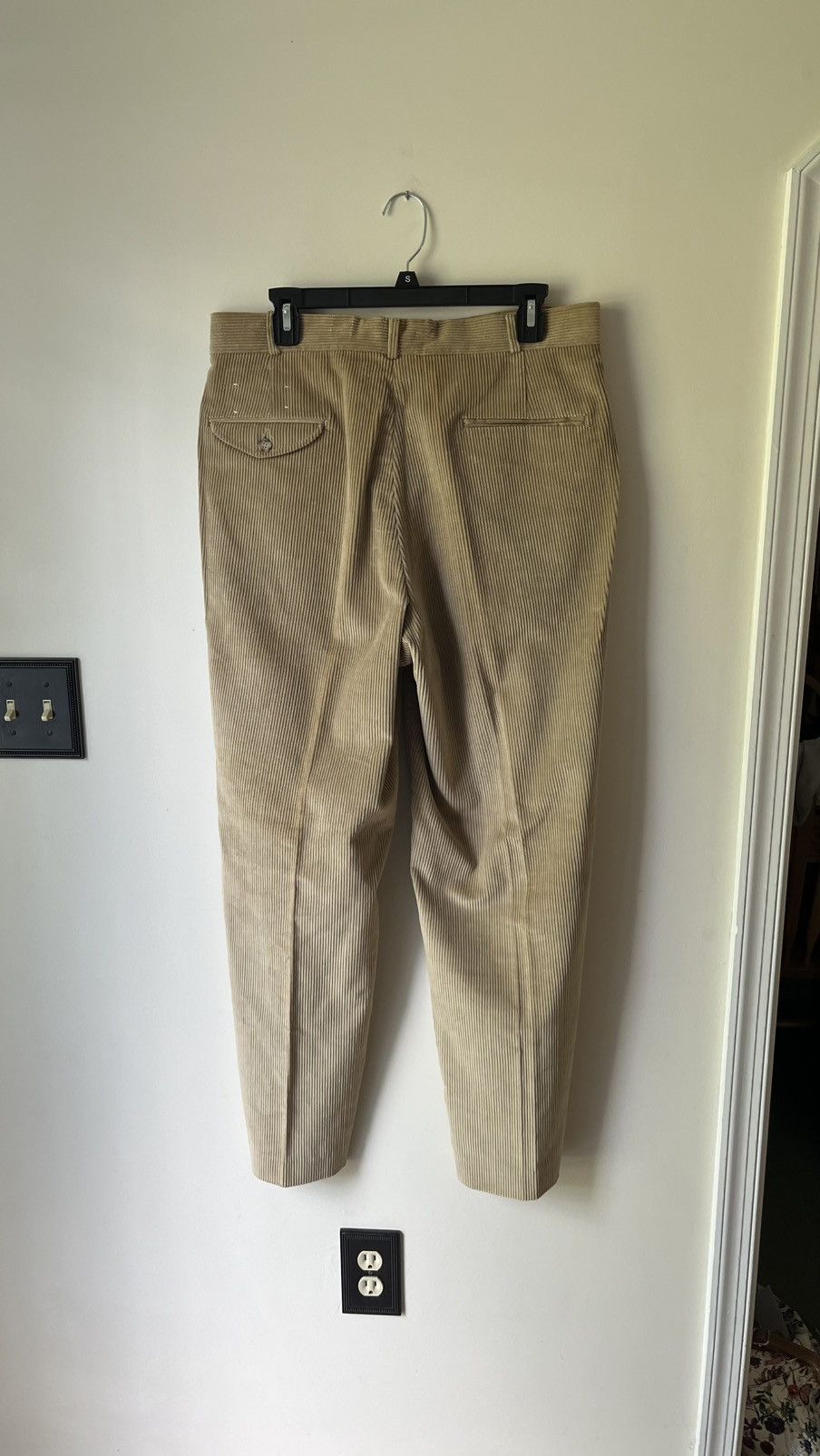 Other Vintage Made In USA Thompson 80s Corduroy Trousers Size US 34 / EU 50 - 2 Thumbnail