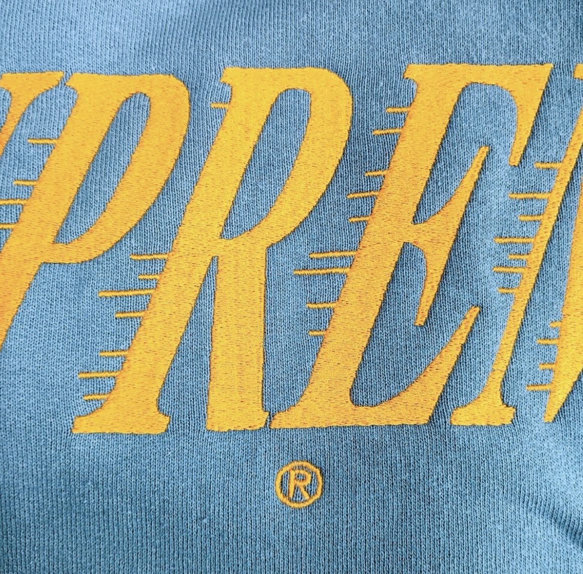Supreme Supreme Crossover Hooded Sweatshirt Pale Royal Size US M / EU 48-50 / 2 - 8 Thumbnail