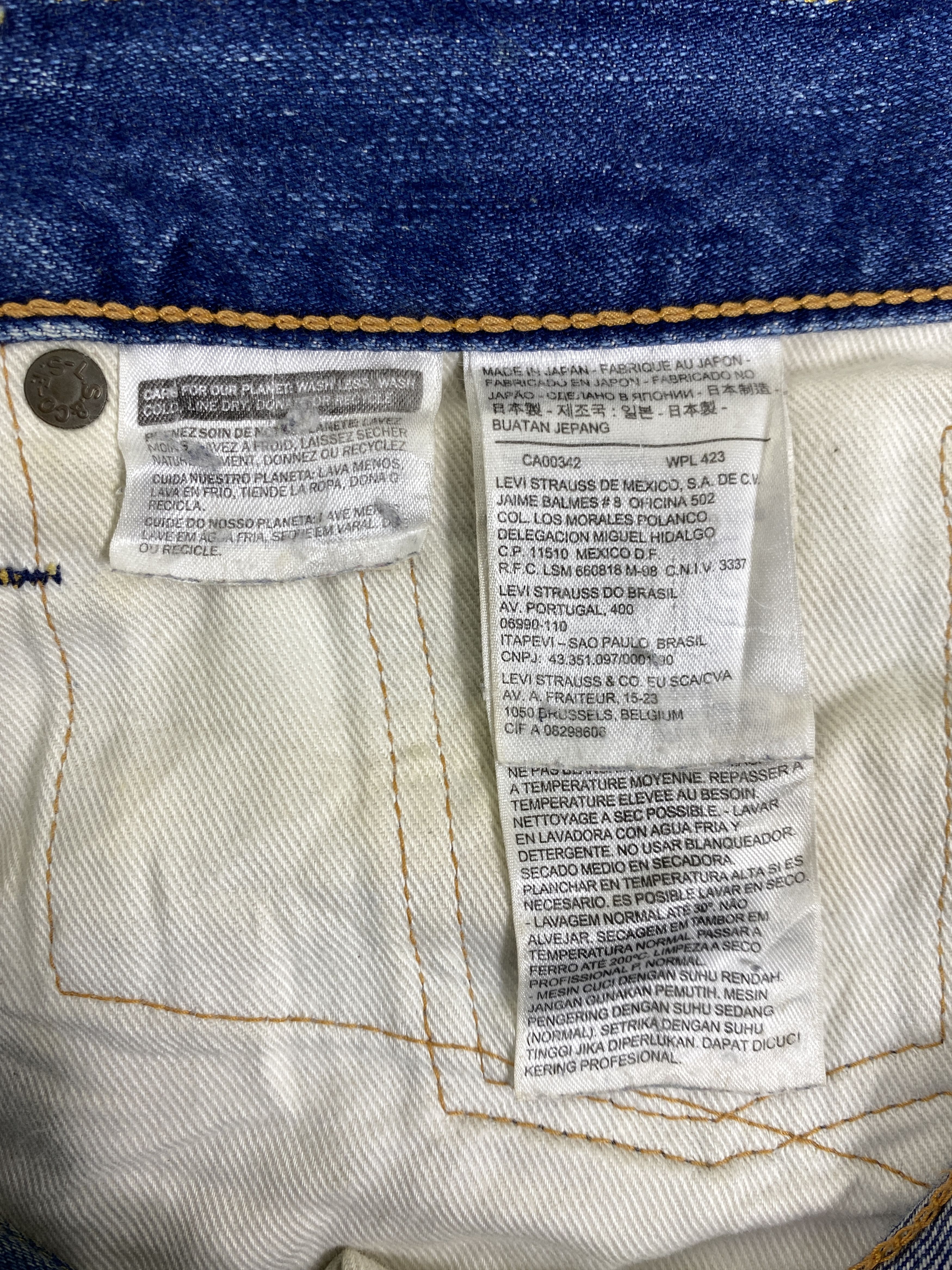 Levi's Distressed Blue Vintage Levi's 511 32x31 Denim -SJ159 Size US 32 / EU 48 - 9 Thumbnail