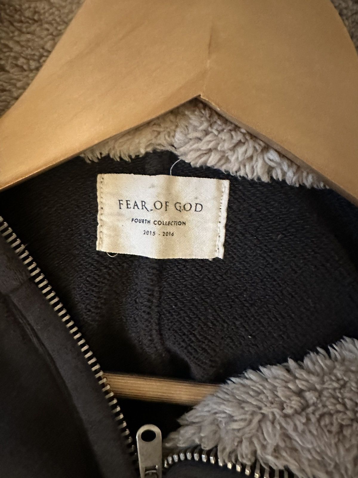 Fear of God Half zip Sherpa hoody Size US XL / EU 56 / 4 - 5 Thumbnail