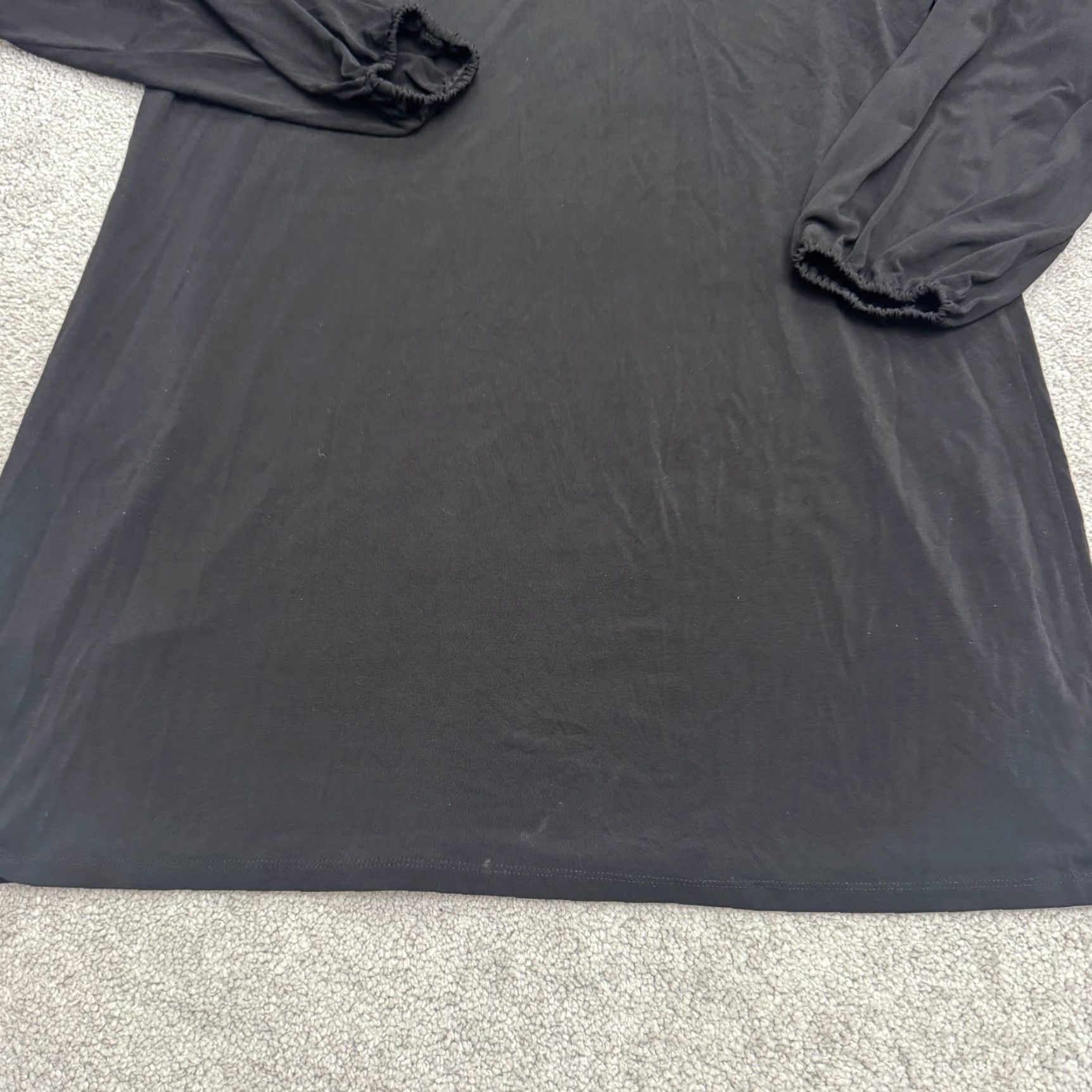 Michael Kors Michael Kors Gold Chain Shift Dress Women Large Black Long Sleeve V-Neck Classic Size L / US 10 / IT 46 - 5 Thumbnail
