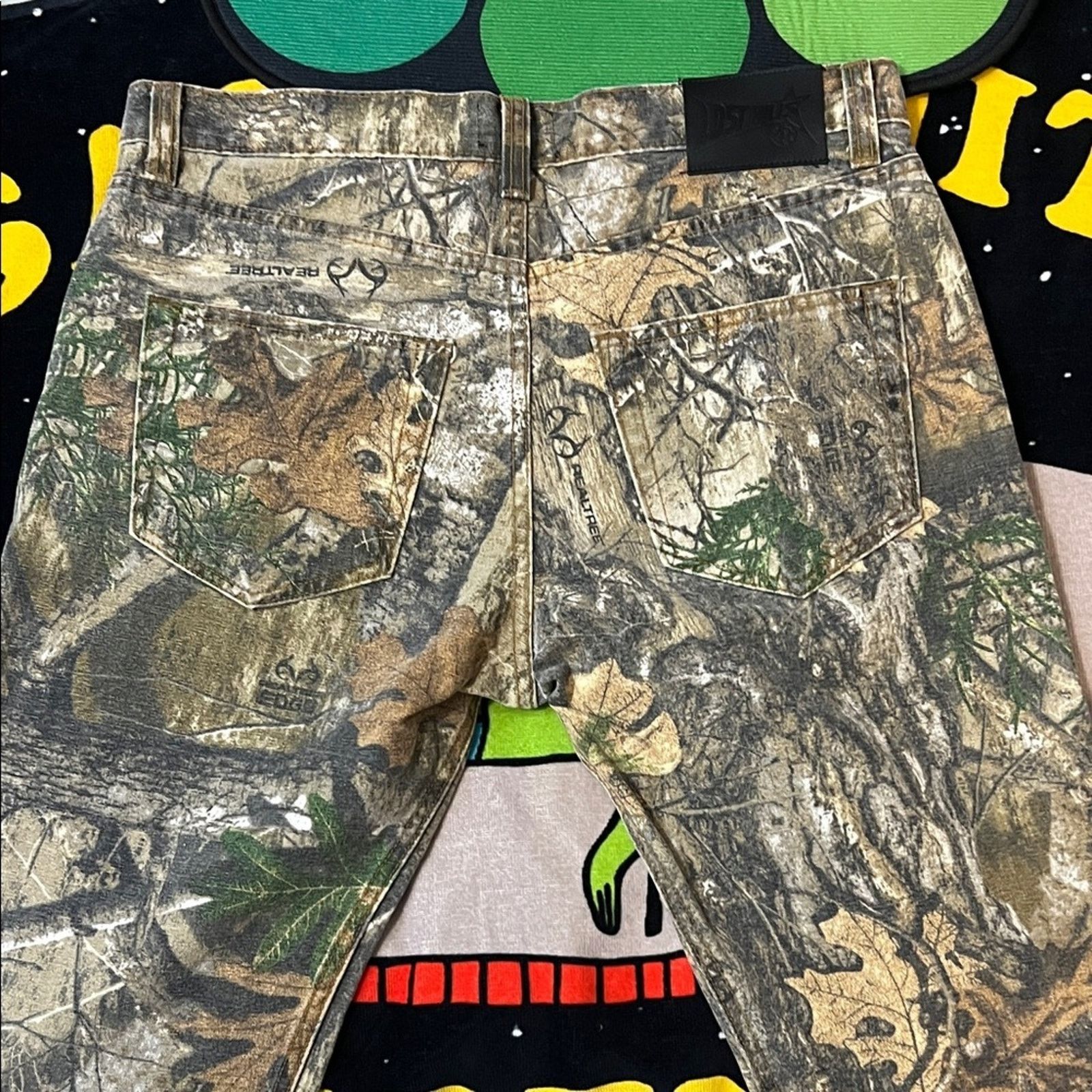 Lost hills Lost Hills Camo Relaxed Fit Men's Jeans Size US 34 / EU 50 - 8 Thumbnail