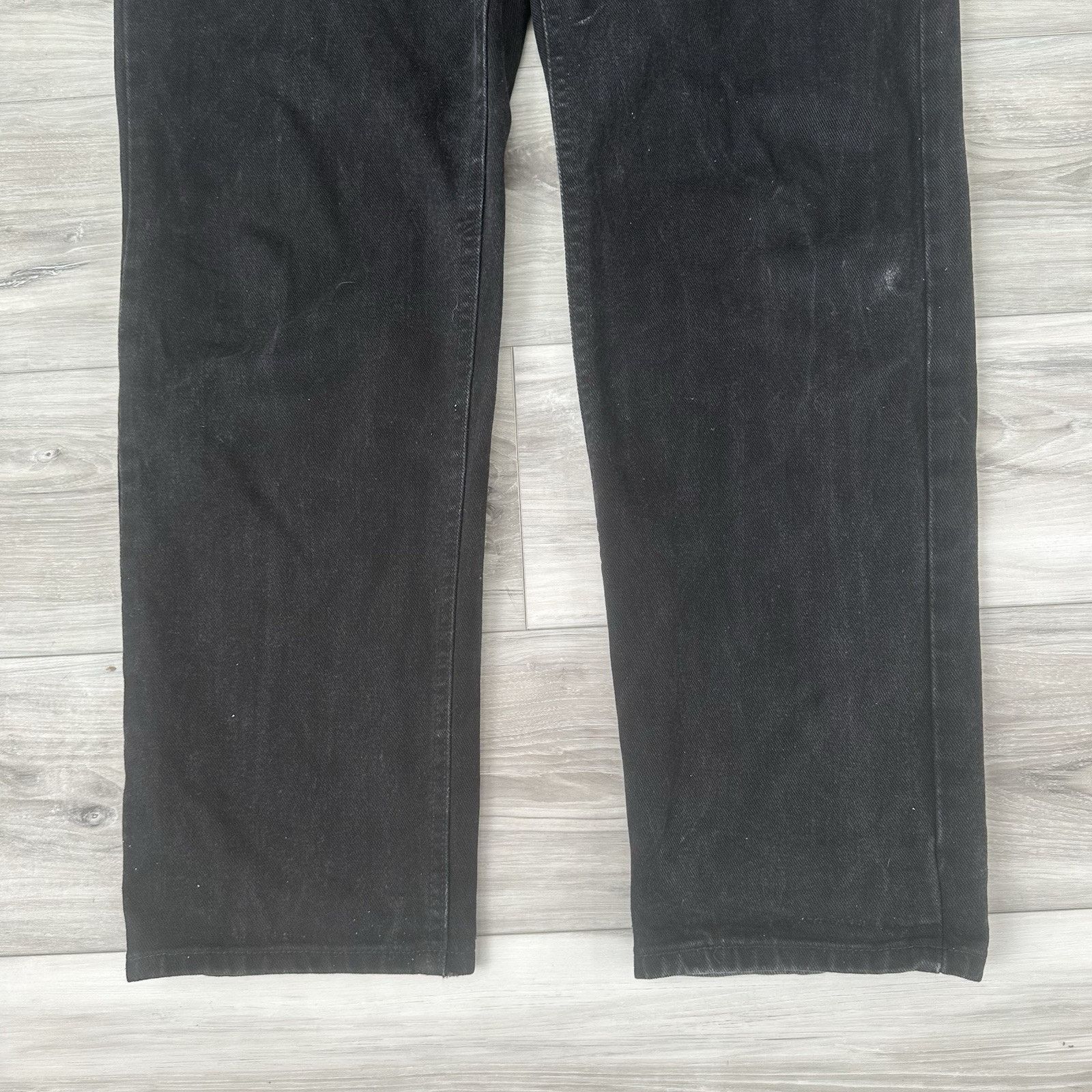 Lee Vintage Lee Union Made USA Washed Black Jeans Mens 36x34 Size US 36 / EU 52 - 5 Thumbnail