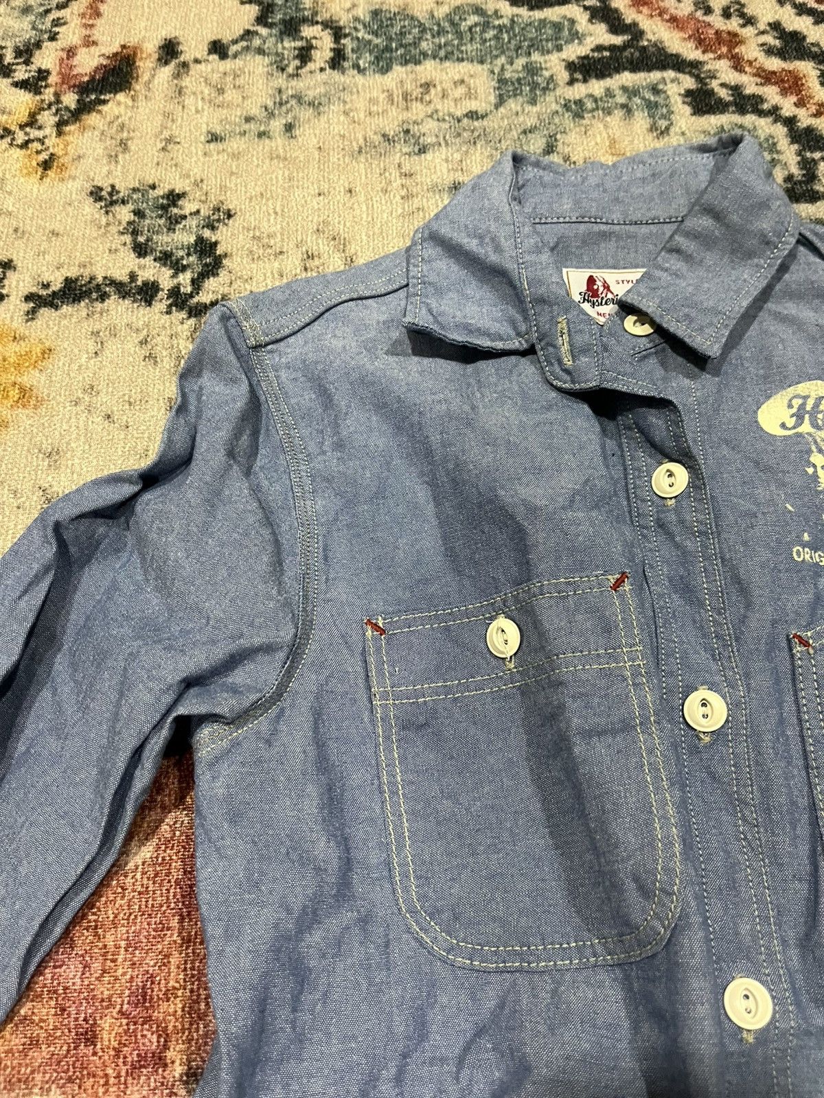 Hysteric Glamour Chambray light blue Size M / US 6-8 / IT 42-44 - 4 Thumbnail