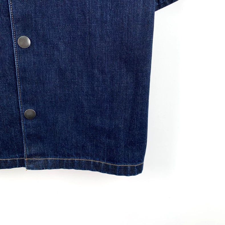 Prada Prada Dark blue triangle cotton lapel single-breasted shor Size US L / EU 52-54 / 3 - 4 Thumbnail