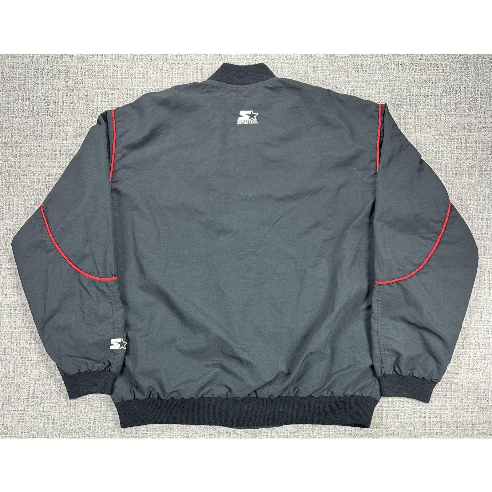 Starter Portland Trail Blazers Jacket Mens XL Black NBA Starter USA Size US XL / EU 56 / 4 - 10 Thumbnail