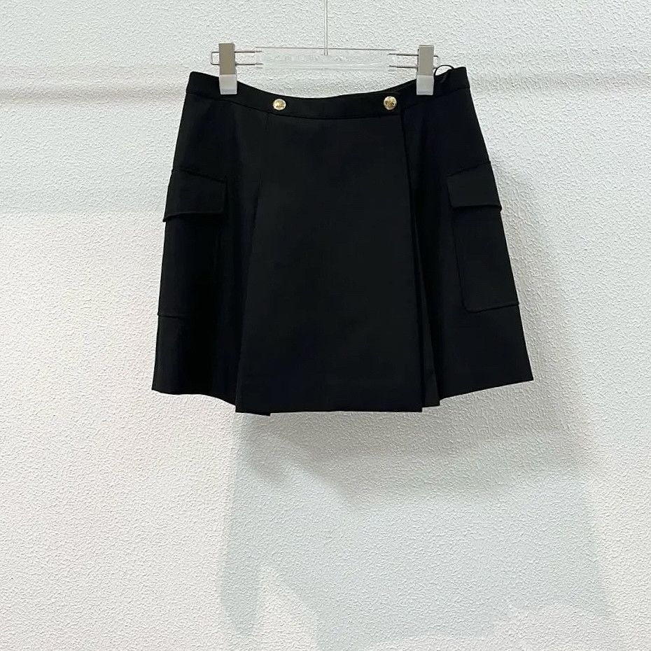 Celine Celine Wool Mohair Mini Skirt Size 40 Size 28" / US 6 / IT 42 - 1 Thumbnail