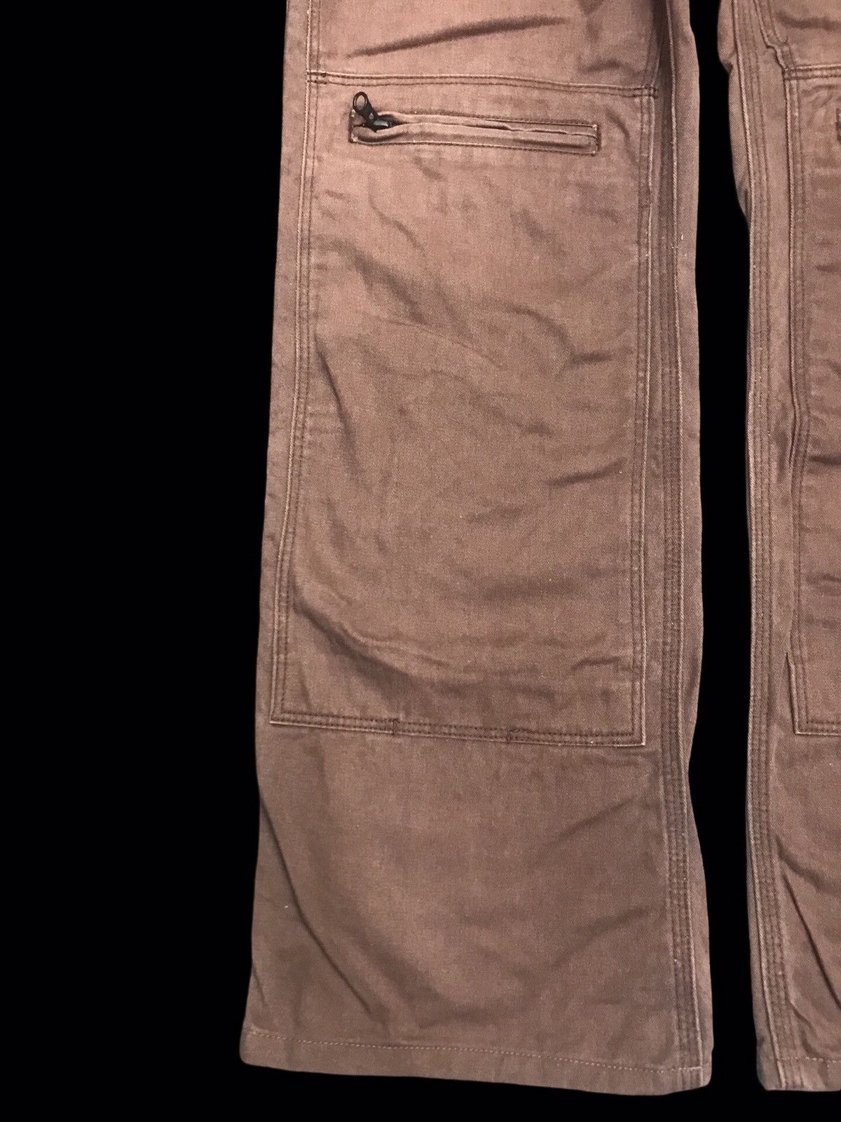 Japanese Brand 💥FLARE💥AIR FISH BIKER DOUBLE KNEE MULTIPOCKETS PANT F360 Size US 33 - 8 Thumbnail