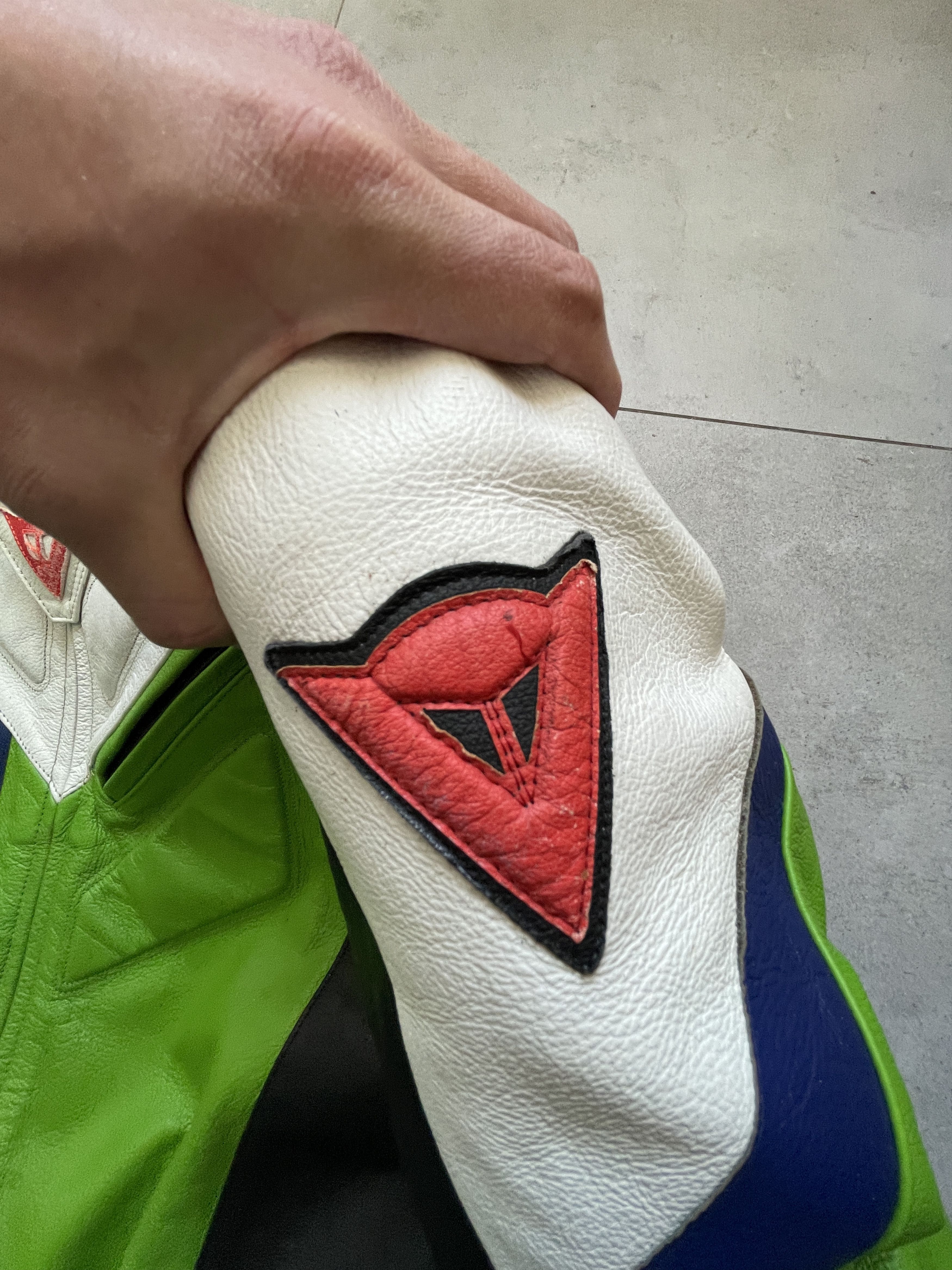 Dainese Y2K DAINESE KAWASAKI TOXIC GREEN RACING LEATHER JACKET Size US M / EU 48-50 / 2 - 7 Thumbnail