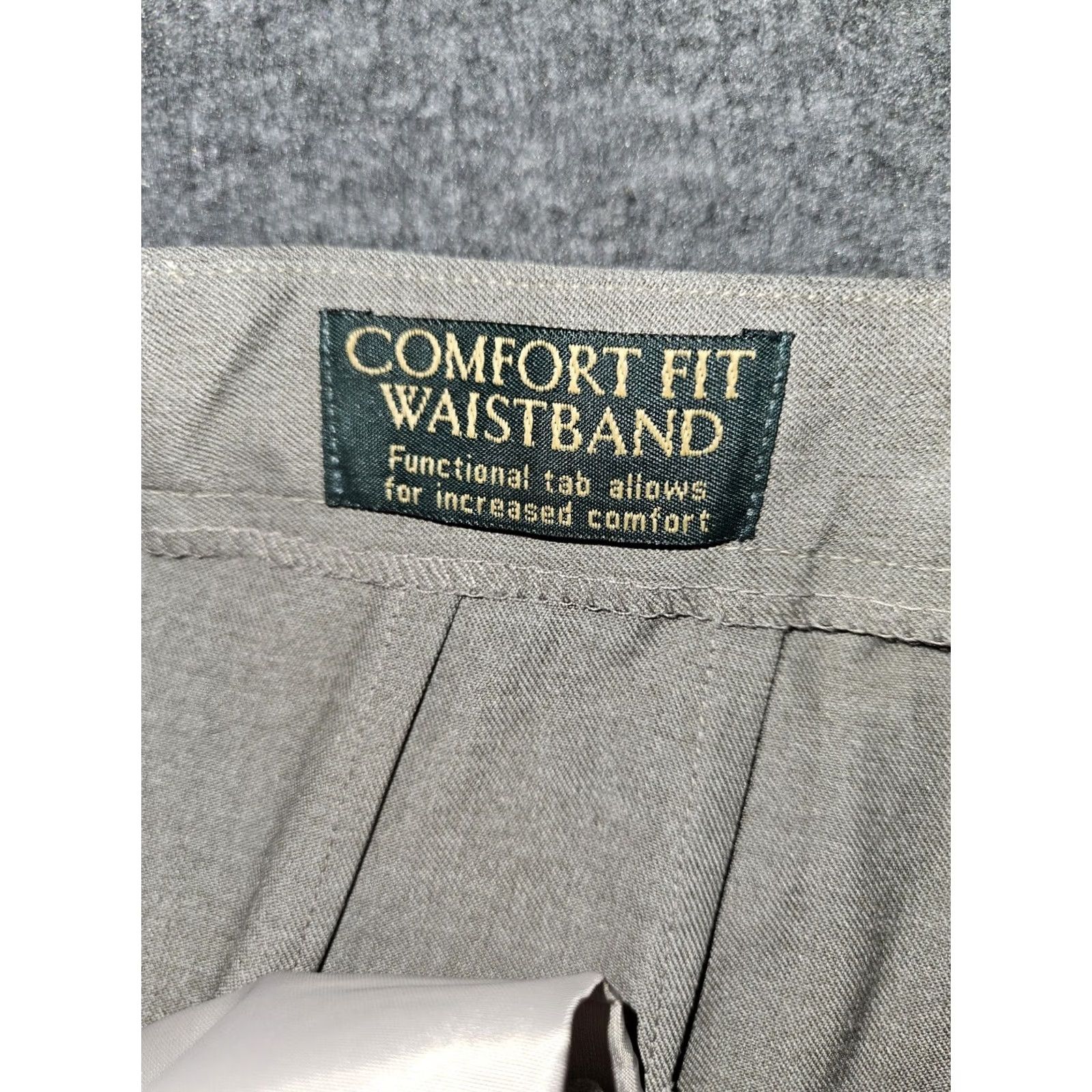Vintage VINTAGE Hawksley & Wight Pleated Pants Women 12P Adjustable Waist Taupe USA Dress Pants Womens Size 34" / US 12 / IT 48 - 3 Thumbnail