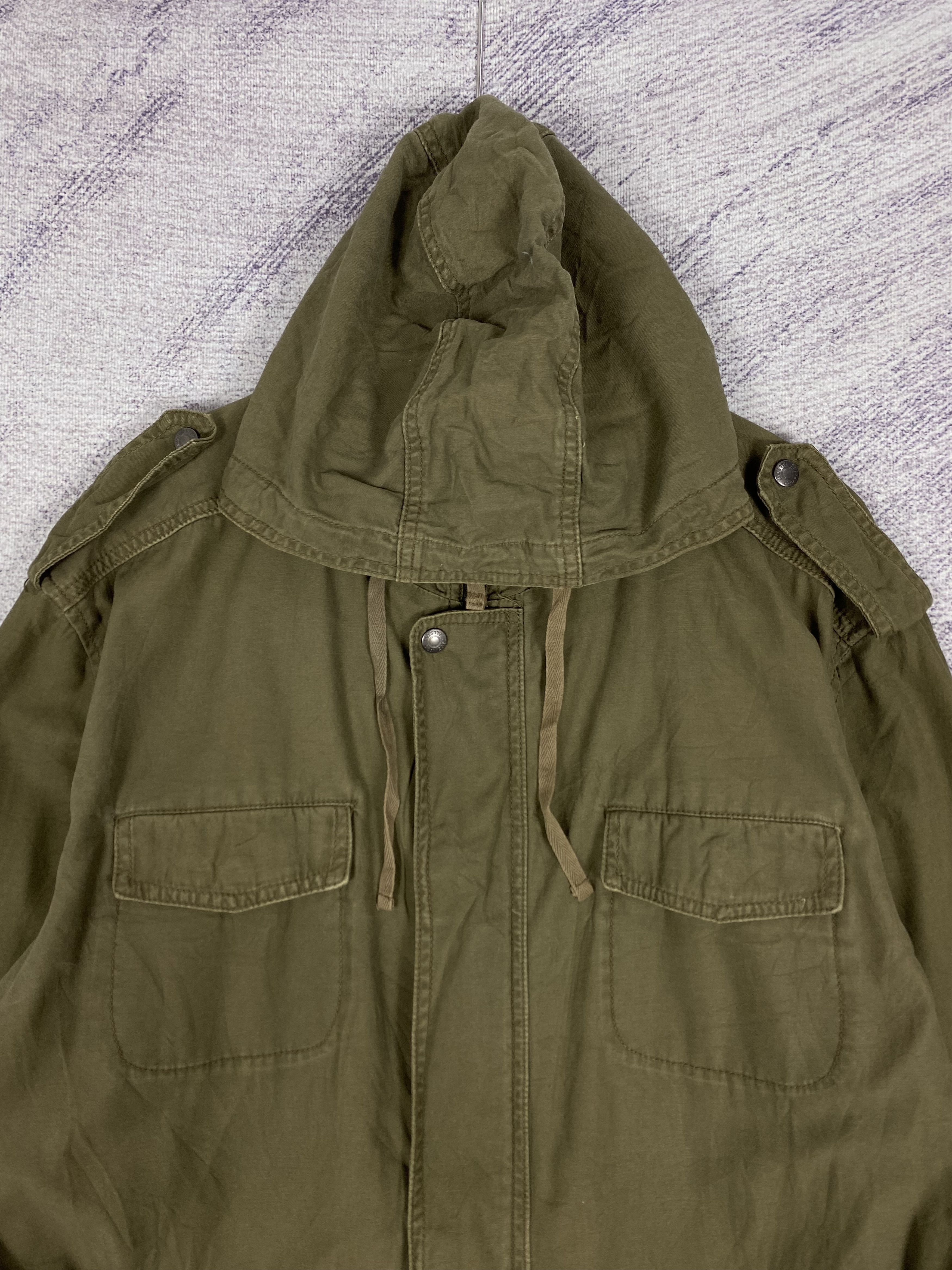 Converse Vintage Converse Hoodie Multi Pocket Plain Canvas Jacket Size US L / EU 52-54 / 3 - 2 Thumbnail
