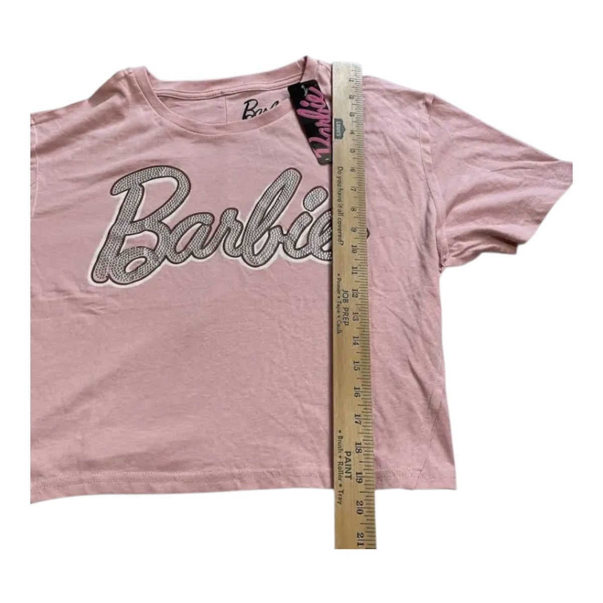 Other Barbie Pink Semi Crop Tee Shirt Size M / US 6-8 / IT 42-44 - 3 Thumbnail