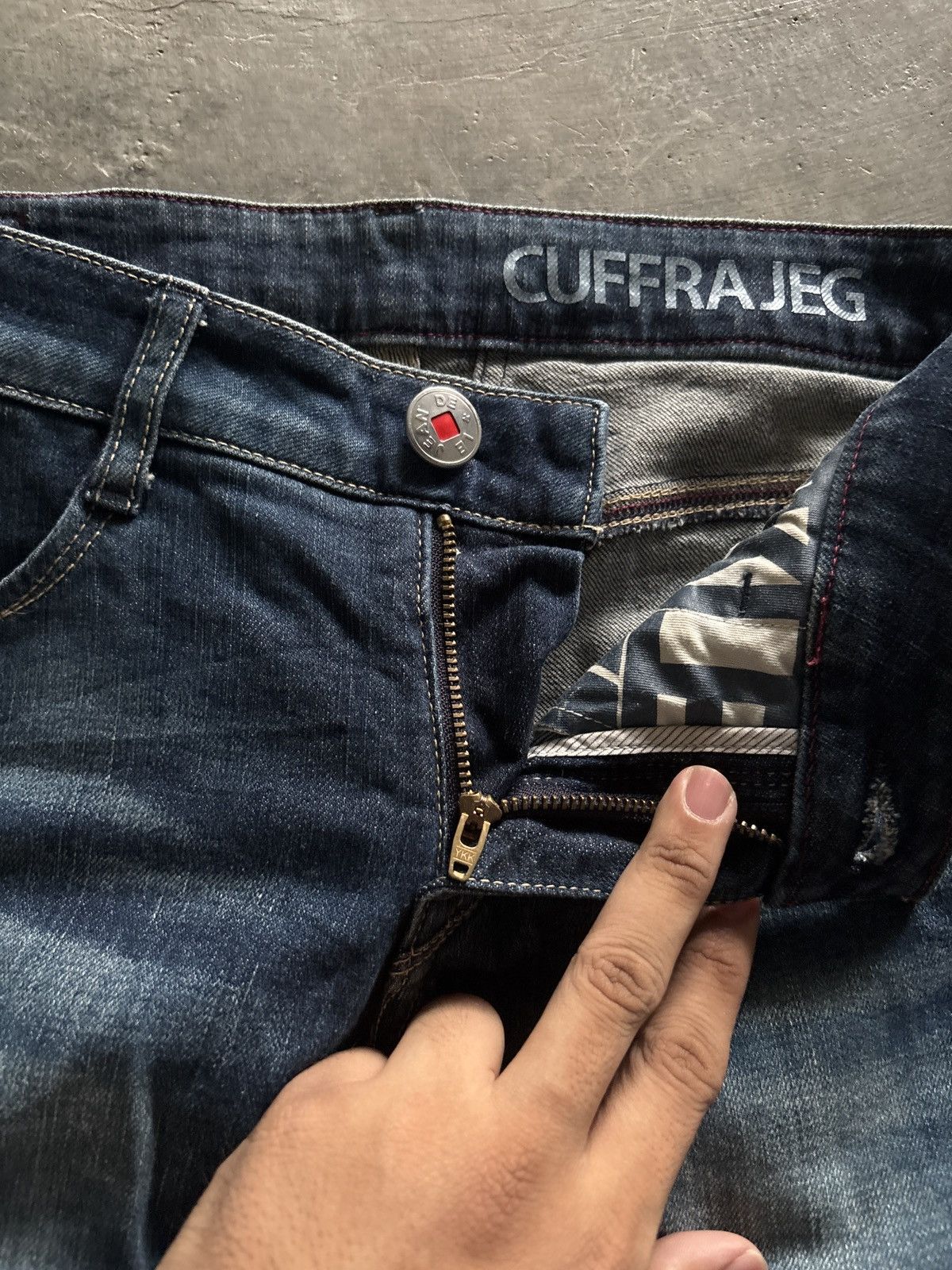 Marithe + Francois Girbaud RARE MFG marithe francois girbaud skinny slim easy foldable Size 29" - 3 Thumbnail