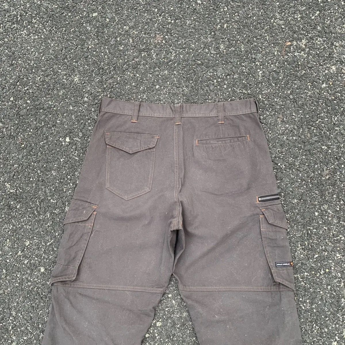 Japanese Brand Japanese Vtg AttackWorld 34x32 Utility Tactical Cargo Pants Size US 34 / EU 50 - 8 Thumbnail