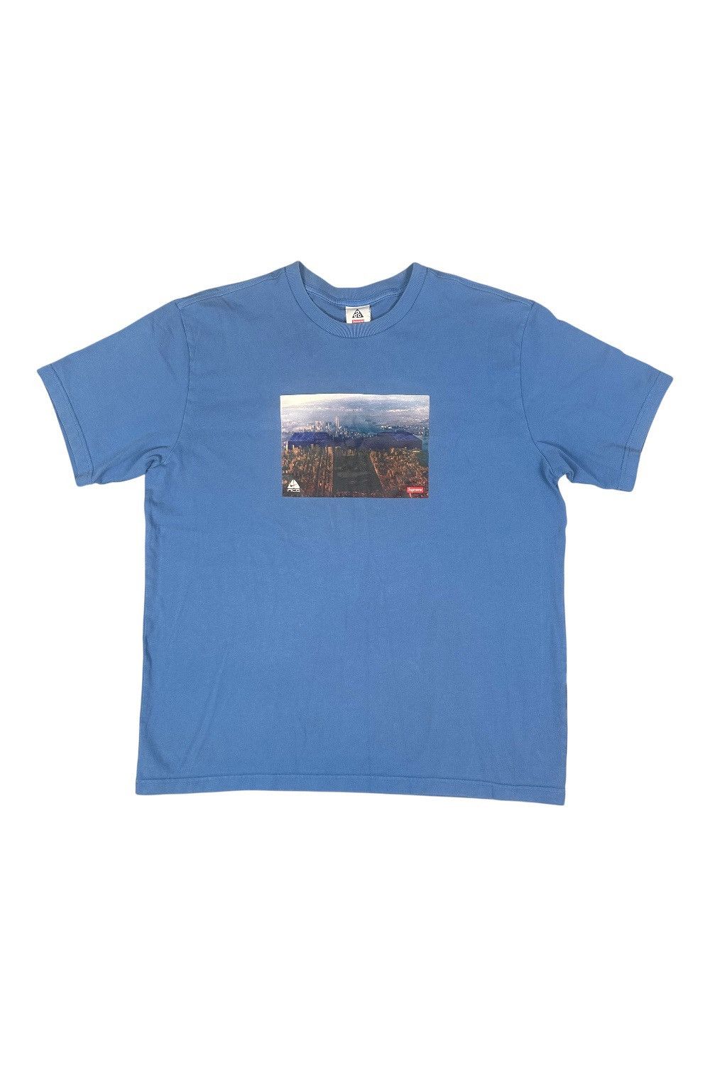Nike ACG × Supreme Supreme x Nike ACG Grid Tee Blue - Size XL Size US XL / EU 56 / 4 - 1 Thumbnail
