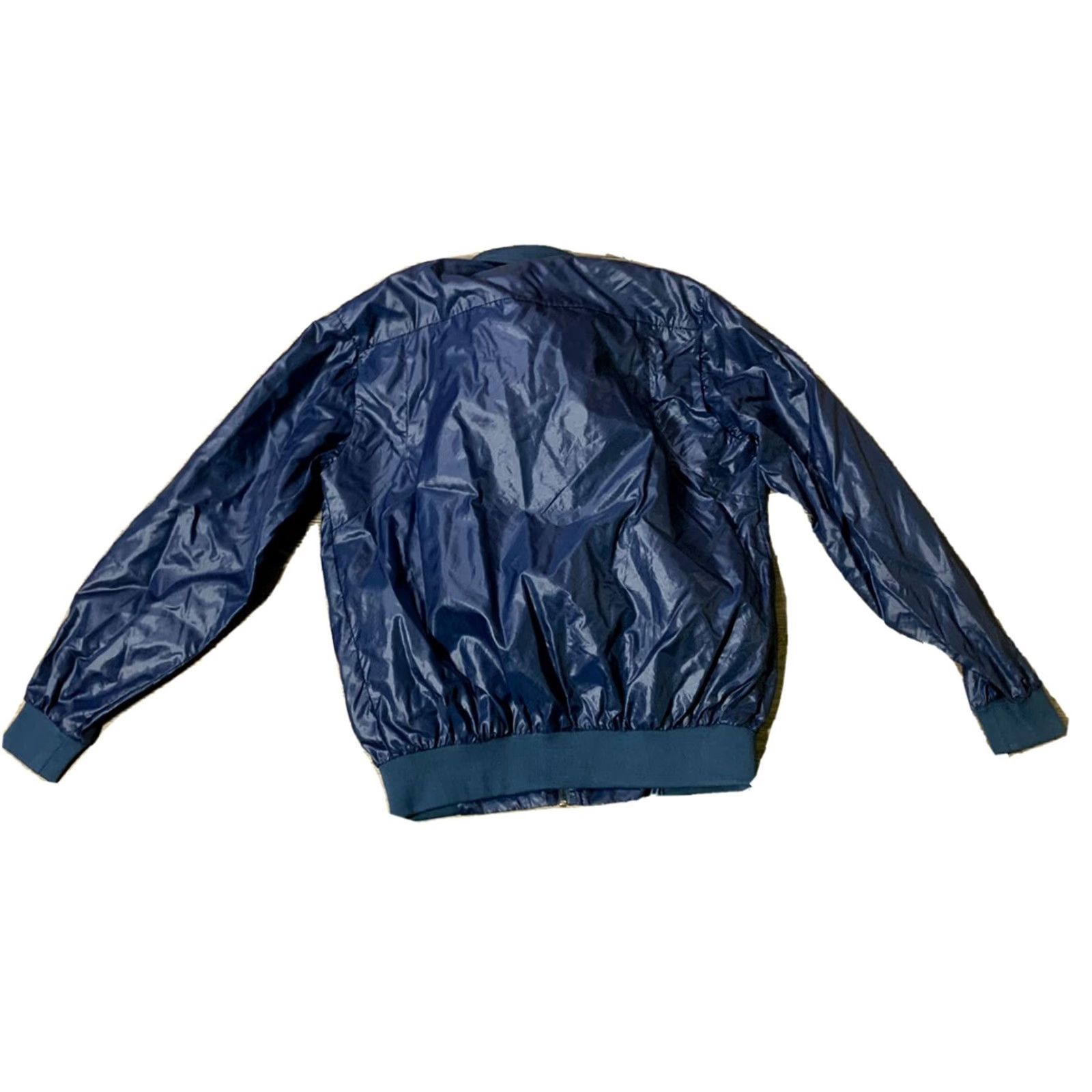 Vintage VINTAGE 80s La Mode Windbreaker Jacket Blue Medium Mens Size US M / EU 48-50 / 2 - 4 Thumbnail