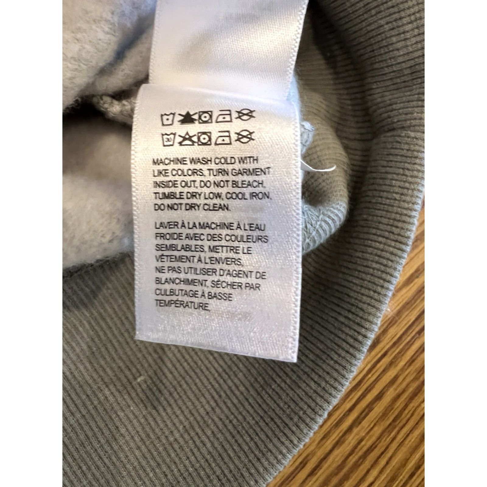 Lucky Brand Lucky Brand Sweatshirt Camouflage Crewneck Women S Small Gray Logo Casual Activewear Size S / US 4 / IT 40 - 7 Thumbnail