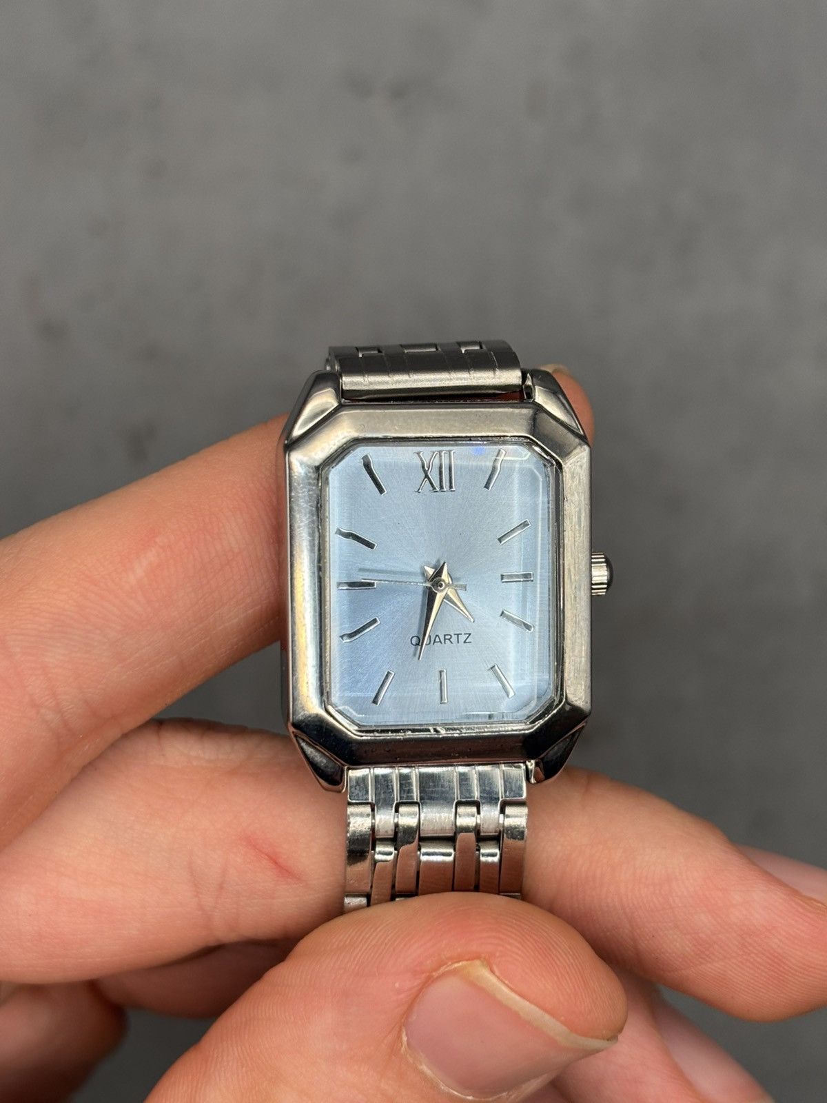 Other Wristwatch Silver Blue Vintage Size ONE SIZE - 7 Thumbnail
