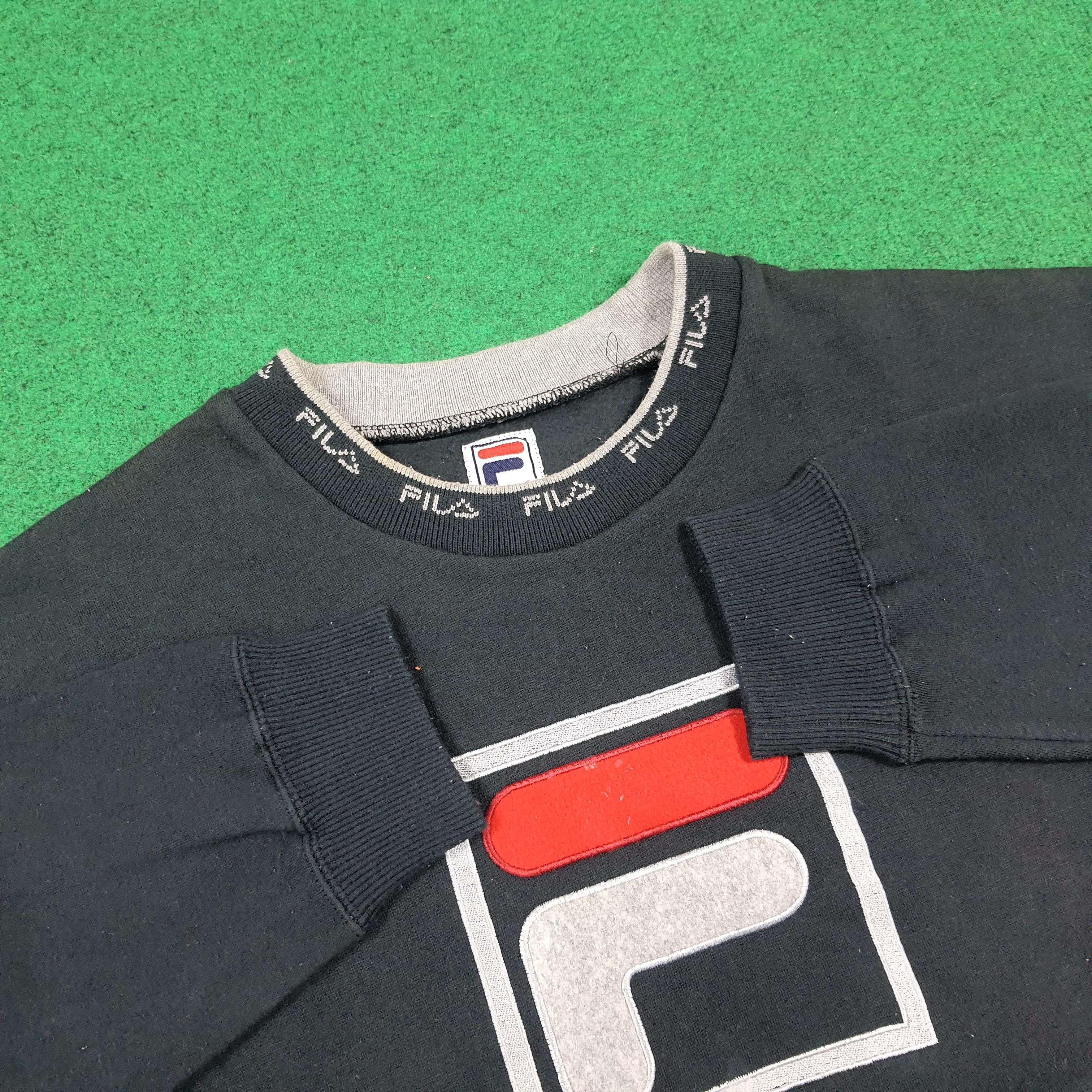 Fila Vintage Fila Sports Embroidered Big Logo Sweatshirt C291N14 Size US M / EU 48-50 / 2 - 5 Thumbnail