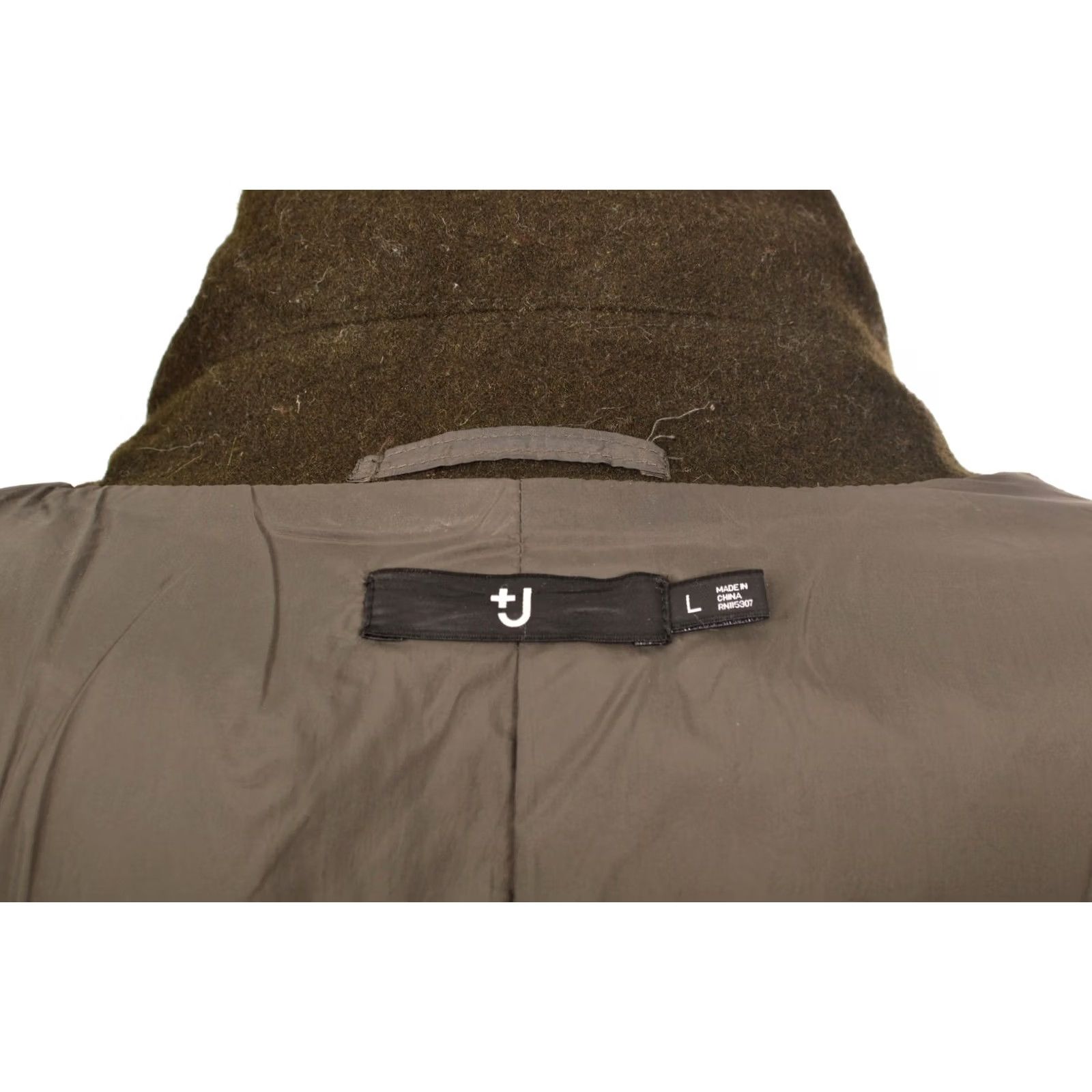 Uniqlo DDP Uniqlo Jil Sander +J Big Collar Wool Blend Pea Coat Coat L Brown Womens XS XS? Size L / US 10 / IT 46 - 4 Thumbnail