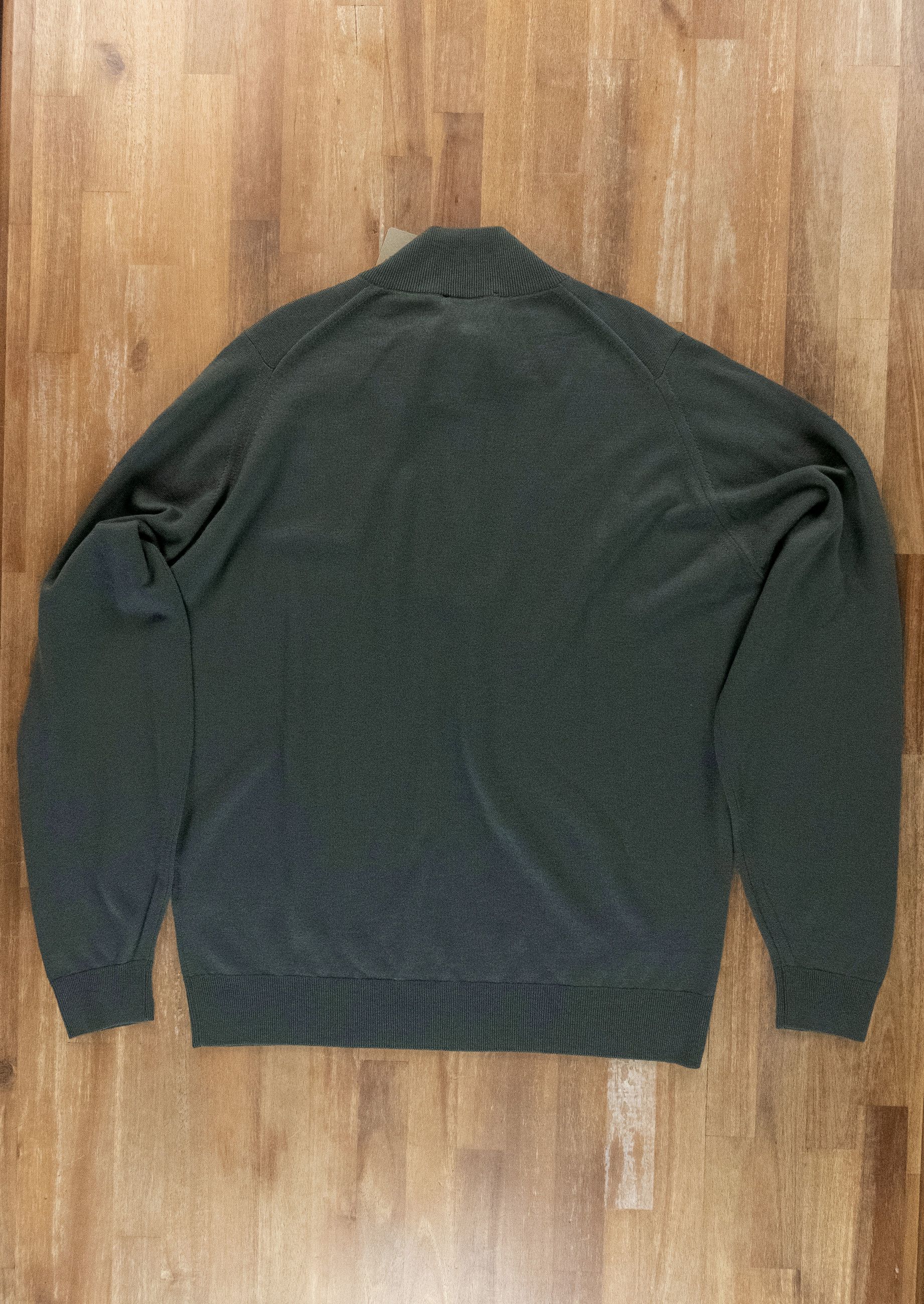John Smedley JOHN SMEDLEY Tapton green half zip wool sweater XL Size US XL / EU 56 / 4 - 9 Thumbnail