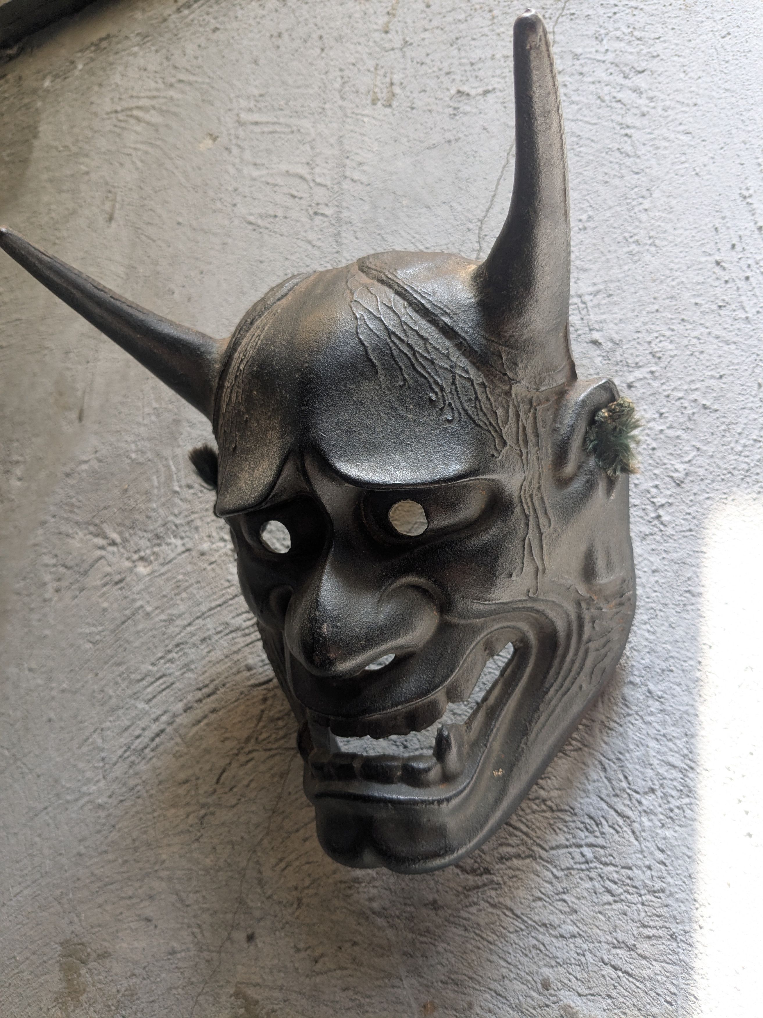 Vintage hanya oni mask antique made in Japan large adult size Size ONE SIZE - 3 Thumbnail