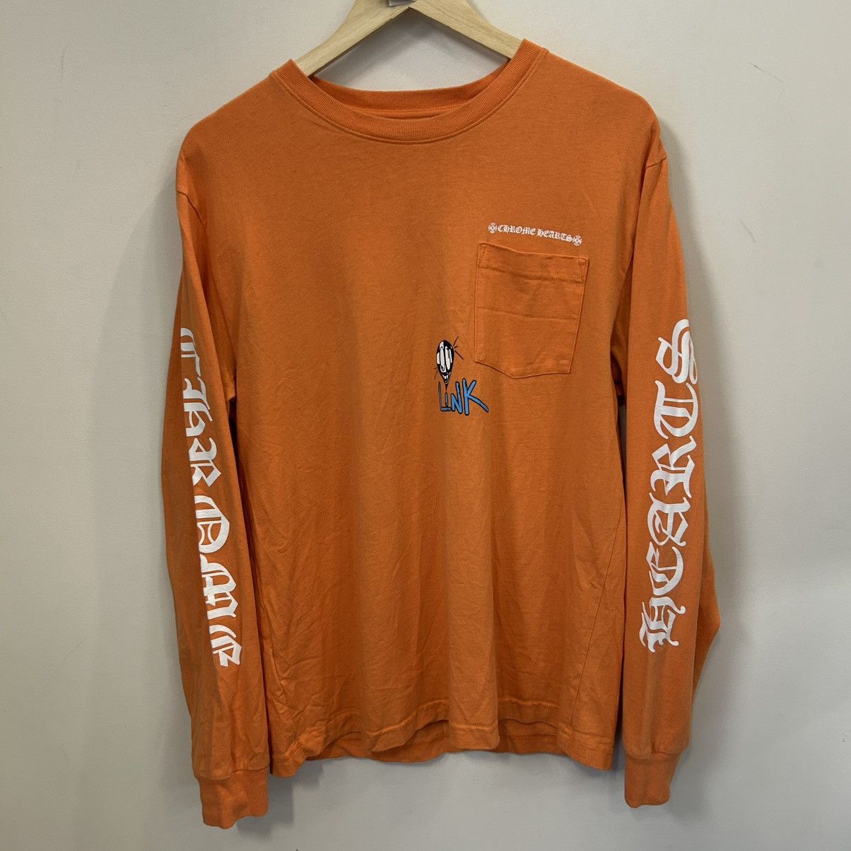 Chrome Hearts Chrome Heart Orange and Yellow Long Sleeve | Grailed