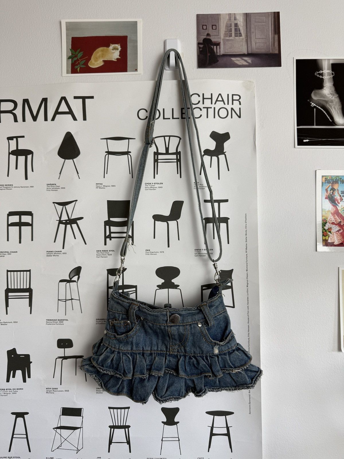 Miss Sixty Vintage y2k like Miss Sixty shoulder denim bag avantgarde usa Size ONE SIZE - 2 Thumbnail