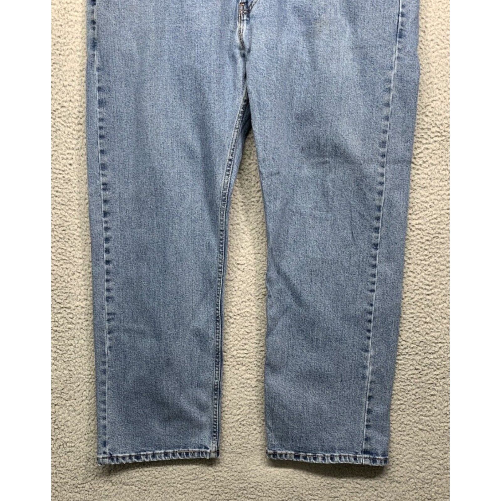 Vintage Levi Strauss Gold Signature Jeans Men 42W Regular Fit Medium Blue Denim Classic 5-Pocket Distressed No N/A Size US 42 / EU 58 - 3 Thumbnail