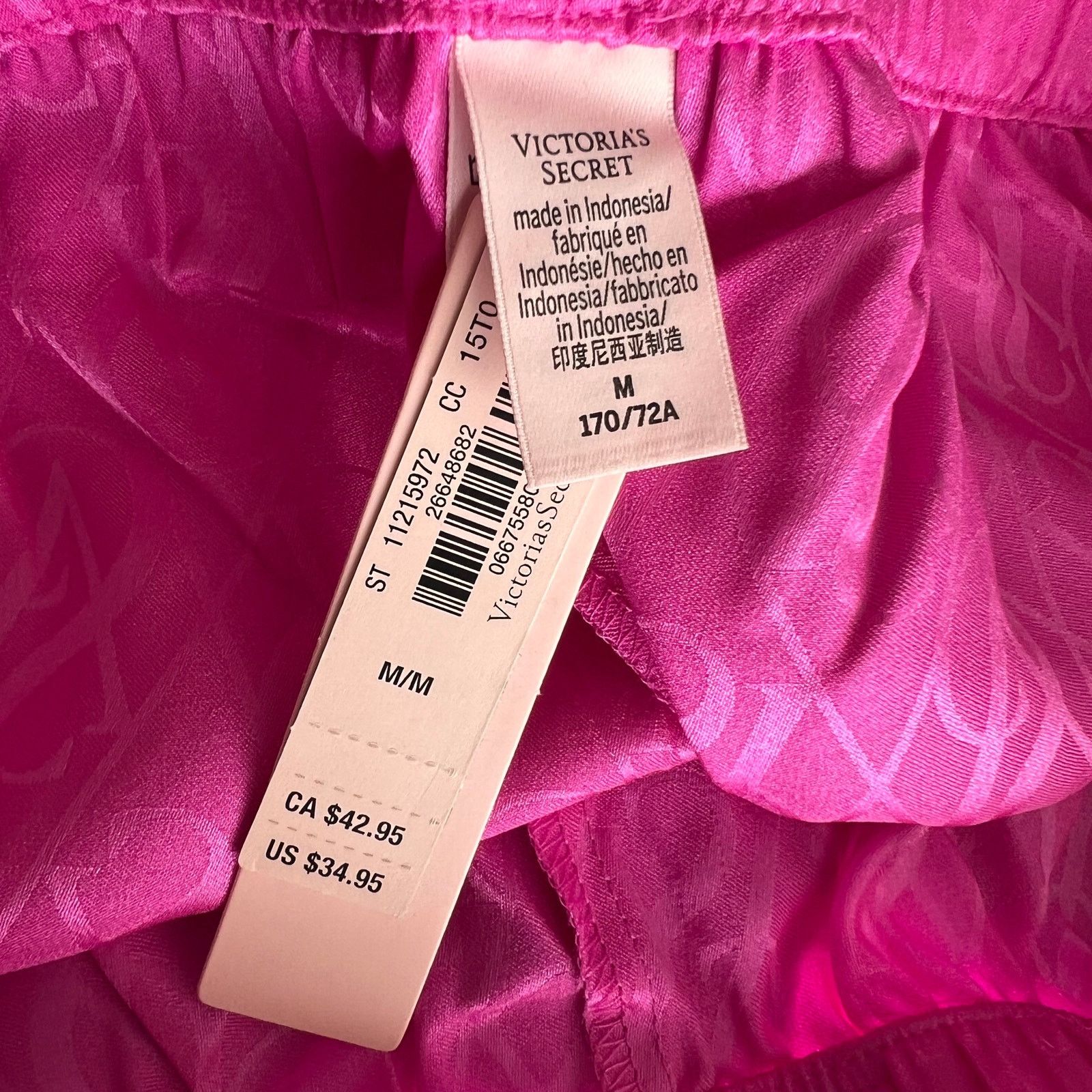 Victoria's Secret Victoria's Secret Pink Satin Short, M Size 30" / US 8 / IT 44 - 7 Thumbnail