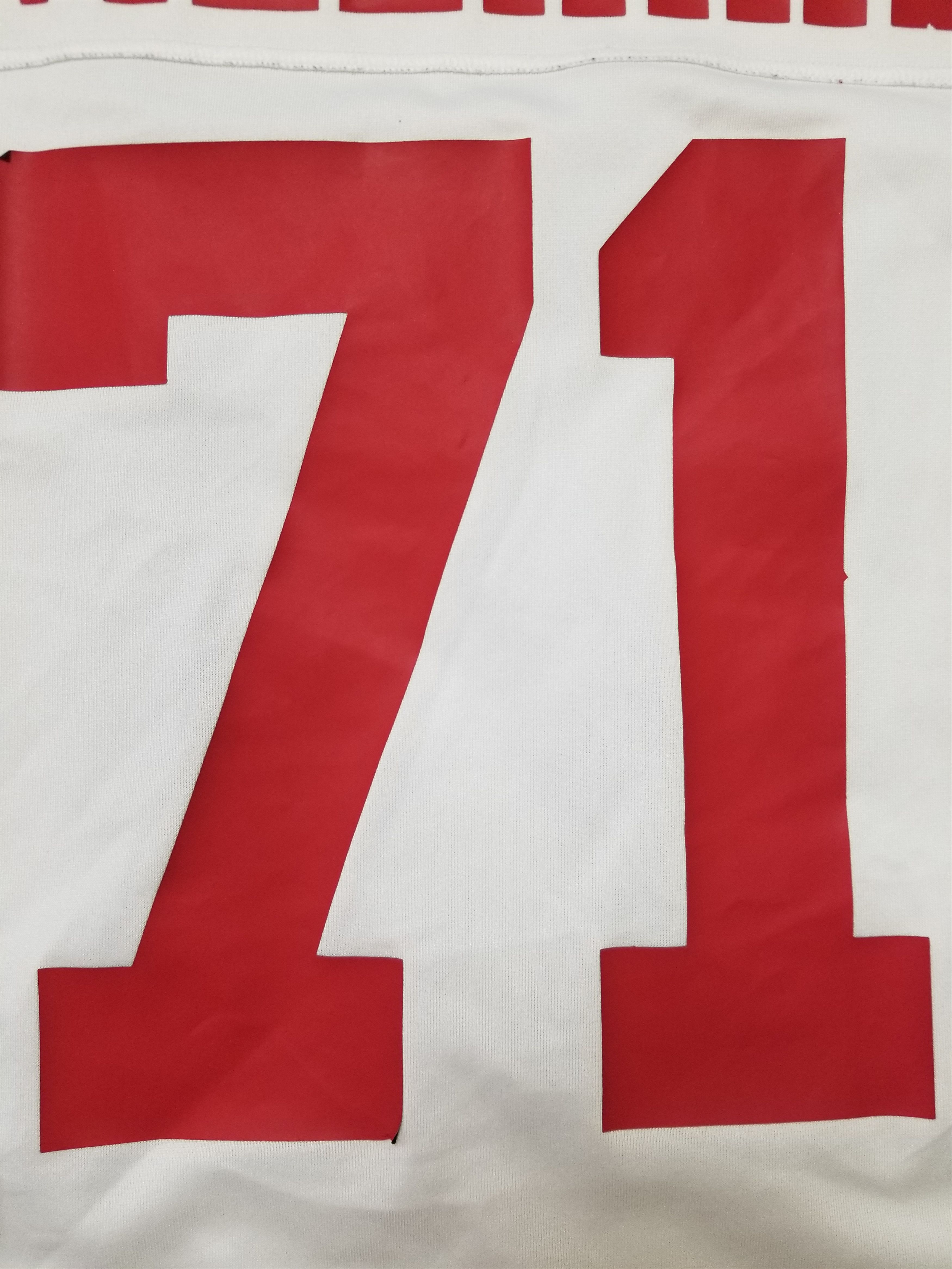 Nike San Francisco 49ers Williams #71 NFL Road Game Jersey Size US XL / EU 56 / 4 - 14 Thumbnail