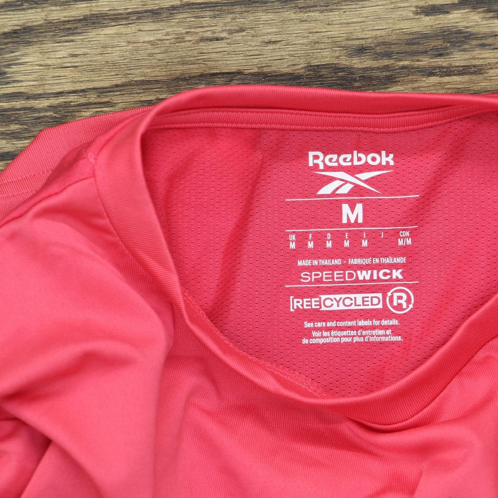 Reebok Nwt Reebok Tee Pullover Shirt Top 100205295 Bold Pink M Size M / US 6-8 / IT 42-44 - 4 Thumbnail