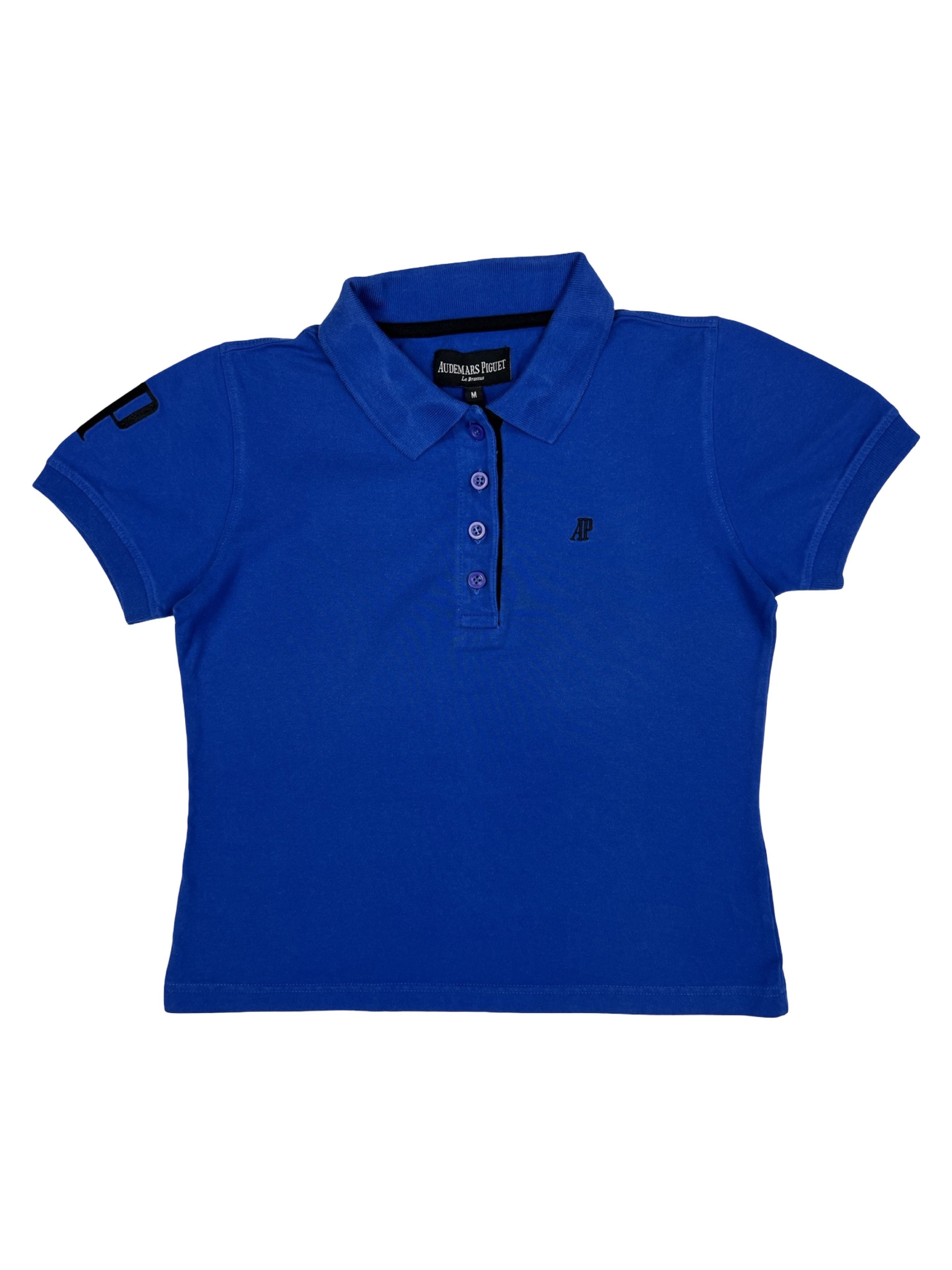 Audemars Piguet × Vintage Vintage Audemars Piguet Le Brassus Polo Logo Blue Size M / US 6-8 / IT 42-44 - 1 Thumbnail