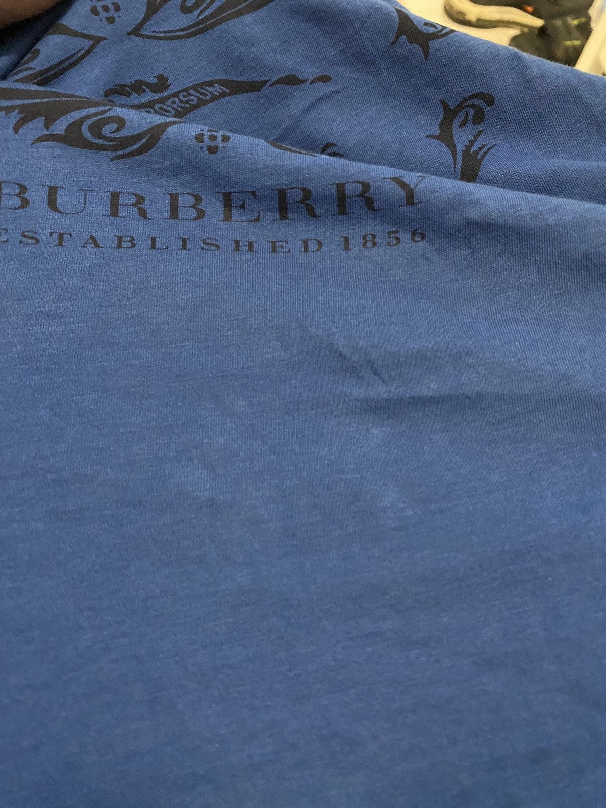 Burberry Burberry Luxury longsleeve big logo Size US XL / EU 56 / 4 - 8 Thumbnail