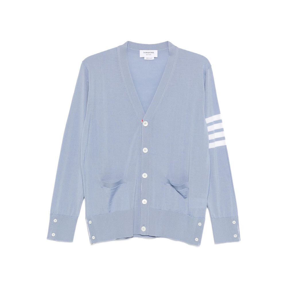 Thom Browne Thom Browne BLUE Sweaters & Knitwear - Cardigans Size US L / EU 52-54 / 3 - 1 Thumbnail