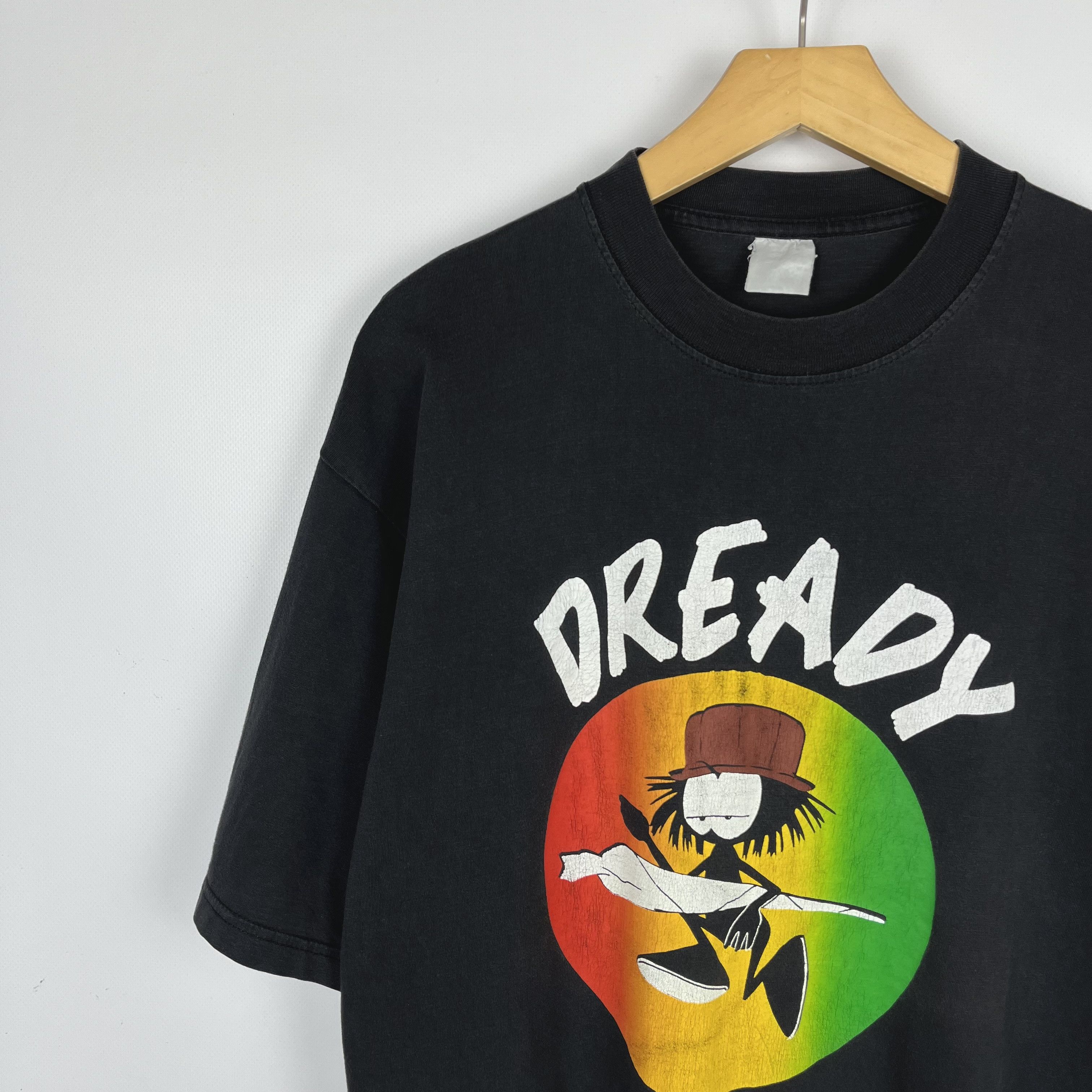 Vintage Vintage Dready Rasta Adult Funny T Shirt 1990’s Size US L / EU 52-54 / 3 - 5 Thumbnail