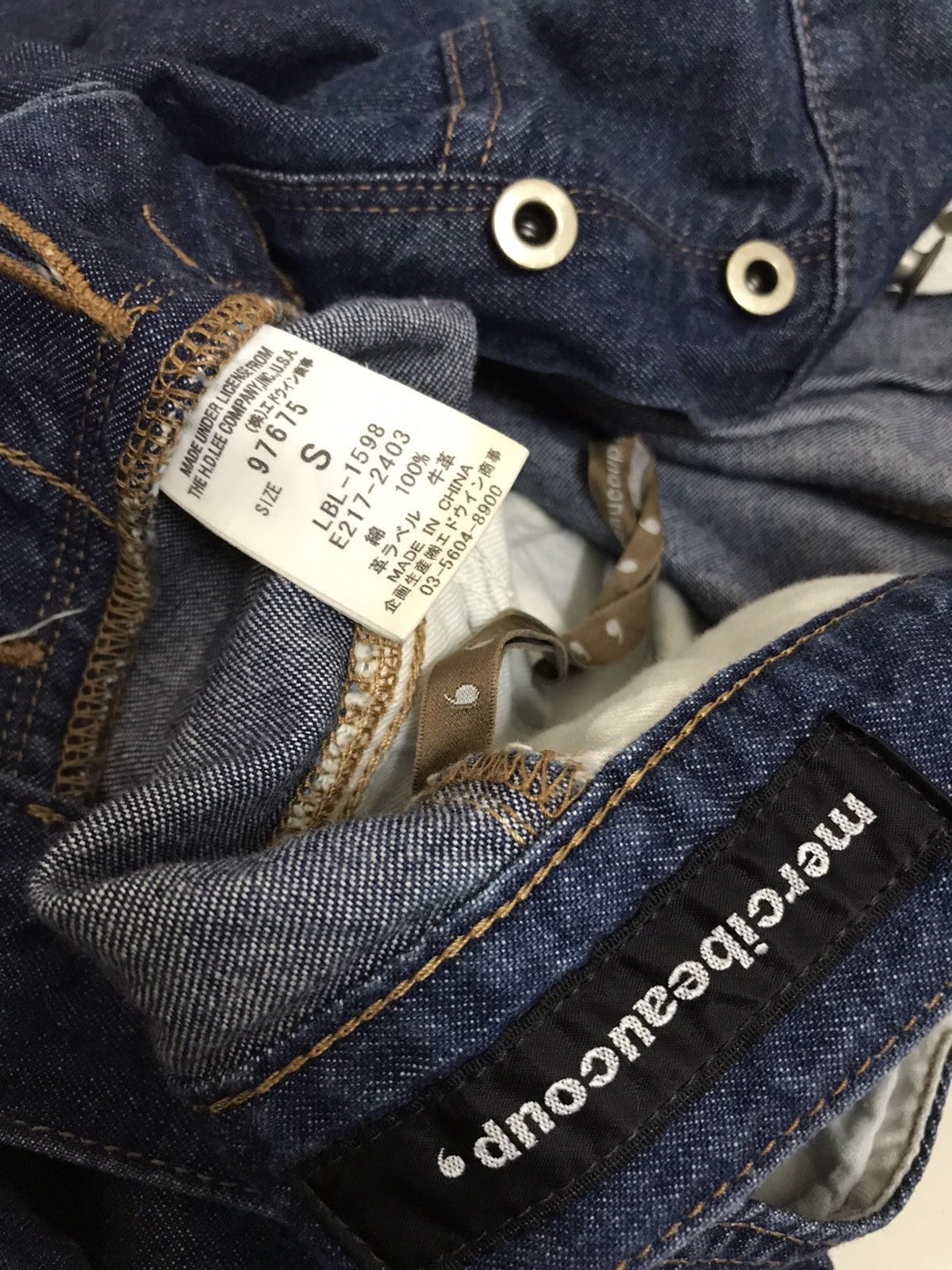 LEE X Mercebeaucoup jeans by Issey Miyake