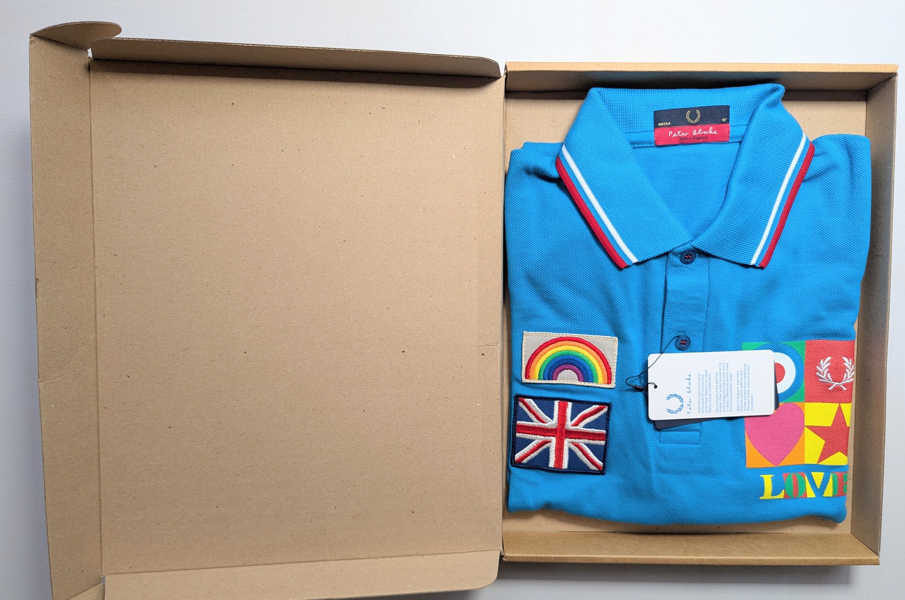 Fred Perry FRED PERRY/PETER BLAKE POLO Size US XS / EU 42 / 0 - 4 Thumbnail