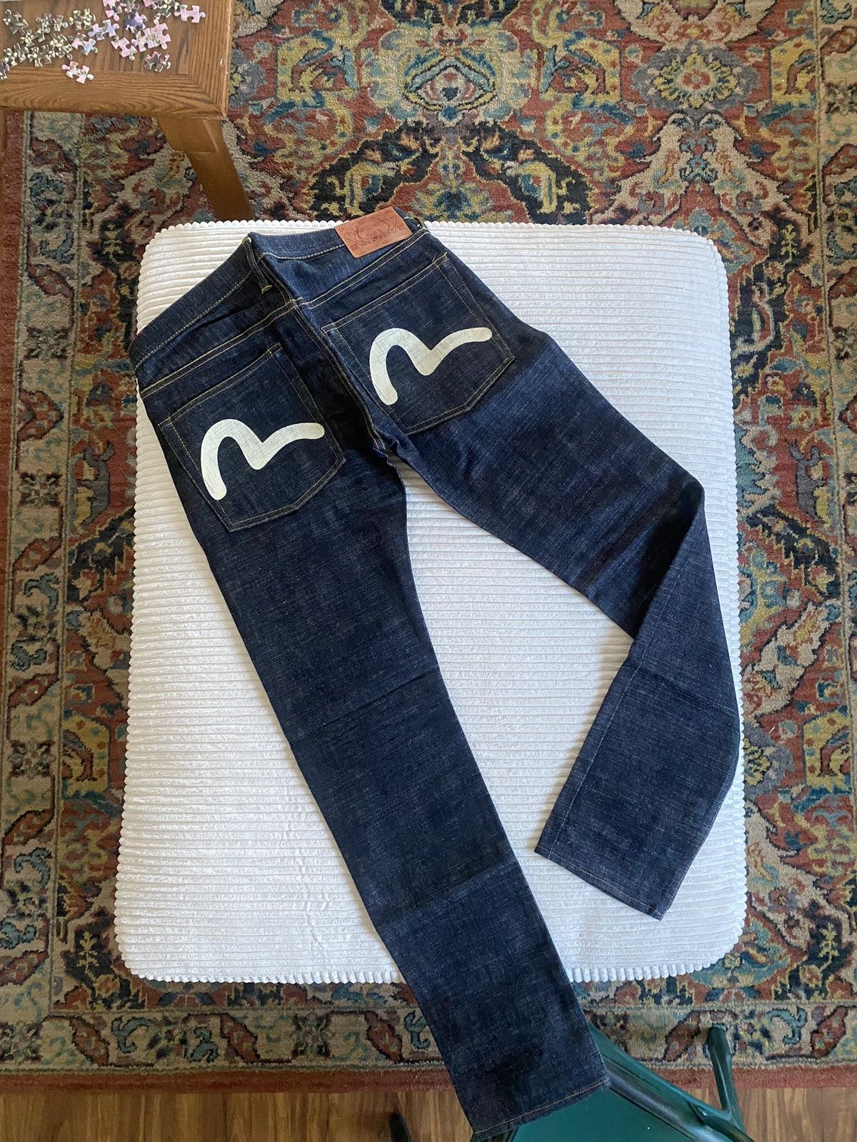 Evisu Evisu Design by Yamane Lot 7000 Raw Denim Size US 31 - 1 Thumbnail